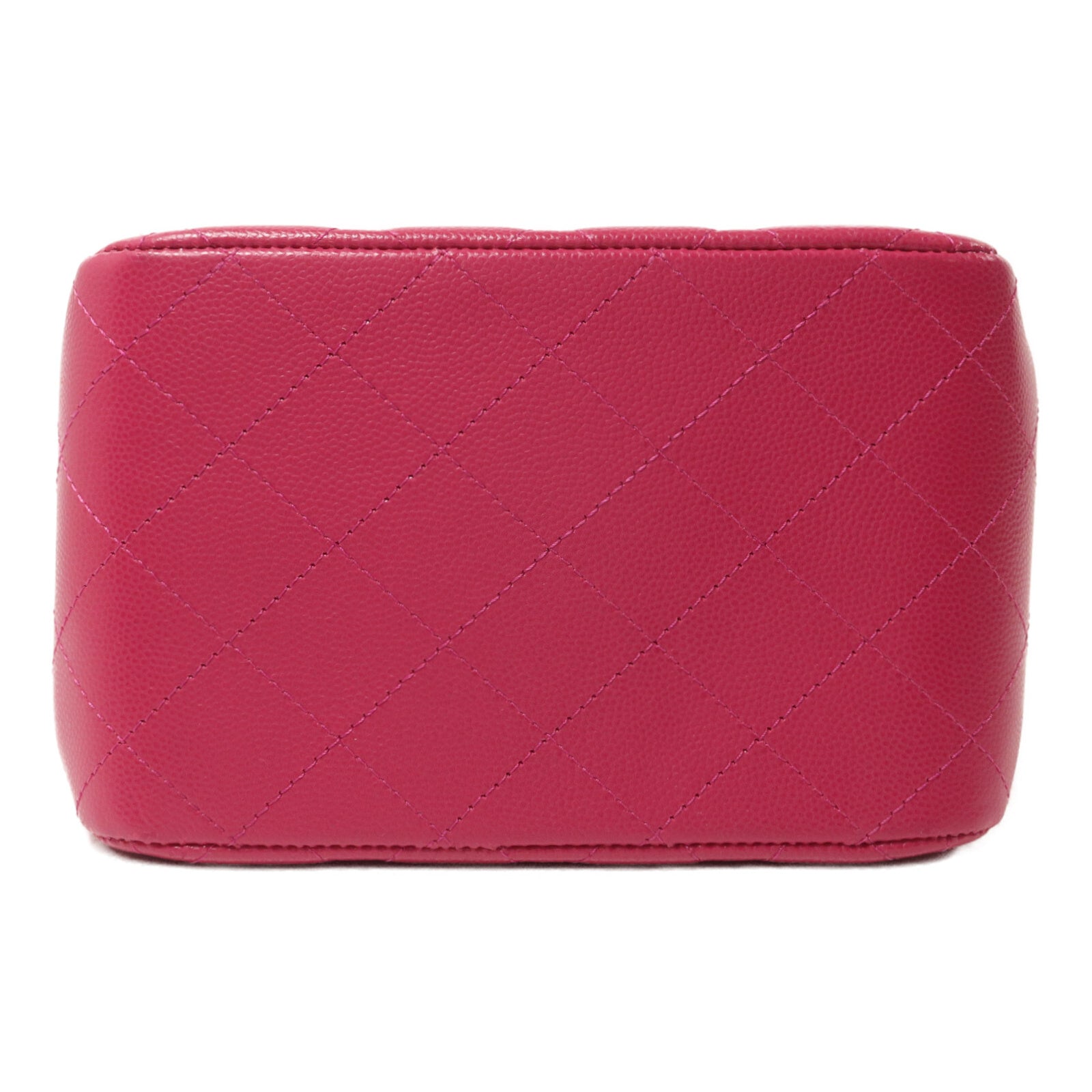 CHANEL 牛皮皮革Bucket Bag鏈帶肩背袋