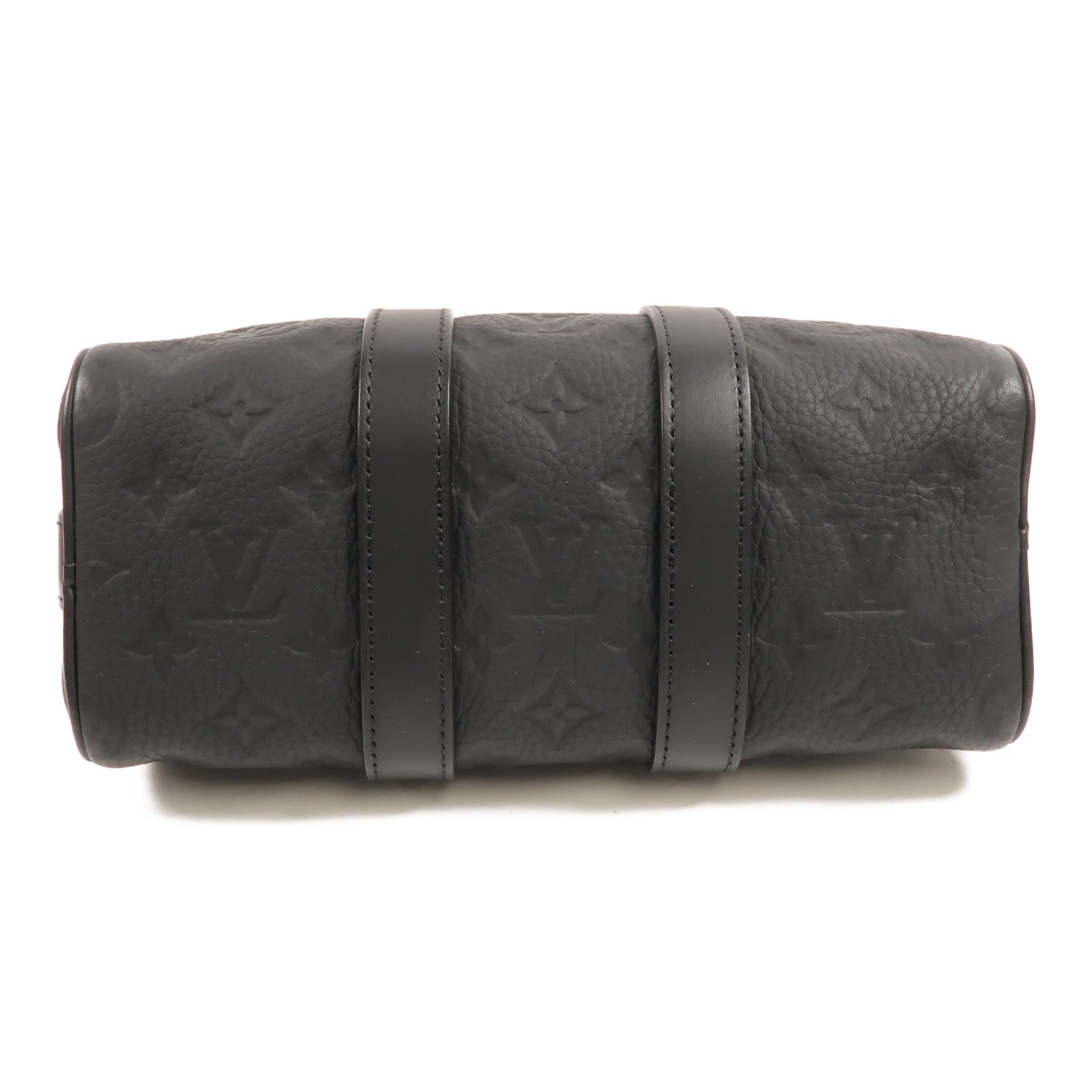 LOUIS VUITTON Monogram Taurillon Keepall Bandouliere 25手挽肩背兩用袋