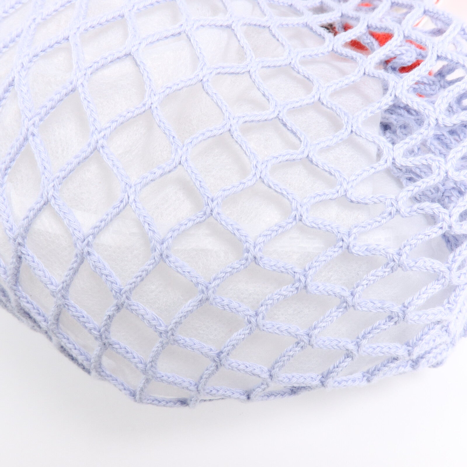 Longchamp 棉質/牛皮皮革Le Pliage Mesh Bag手挽肩背兩用袋