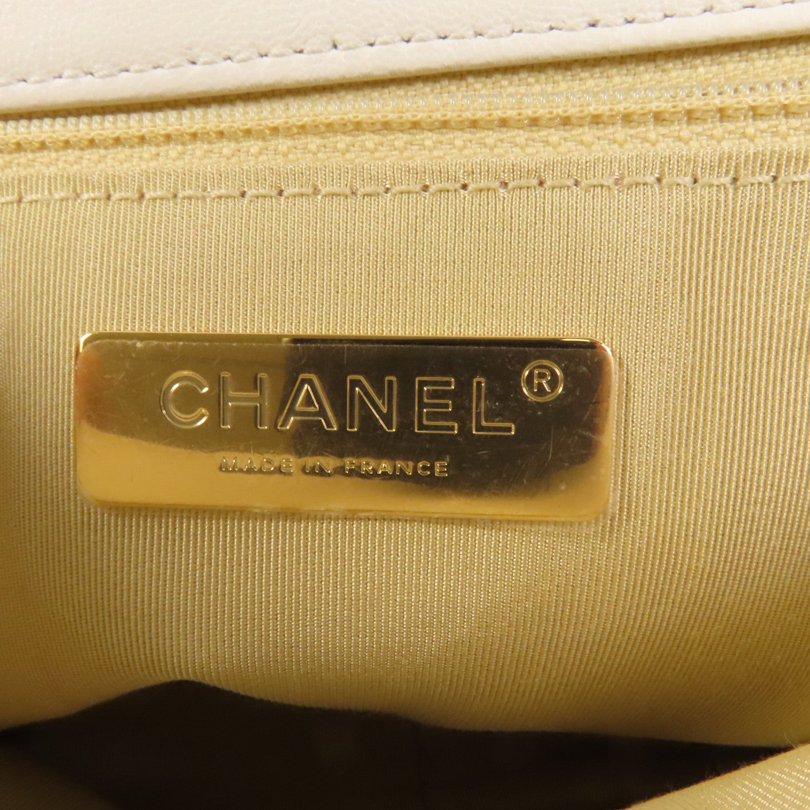 CHANEL 牛皮皮革 Chanel 19 Small金扣鏈帶手挽肩背兩用袋