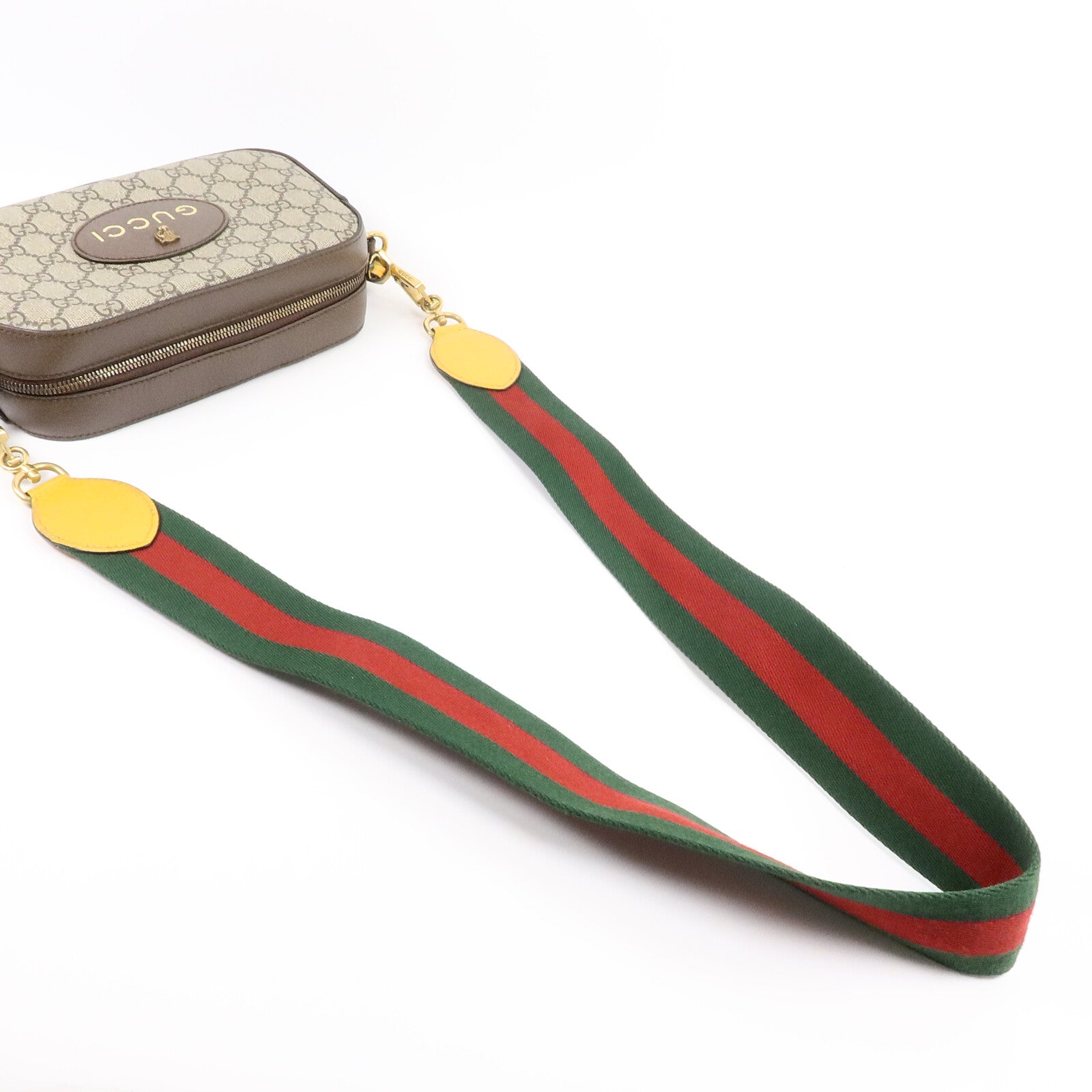 GUCCI 塗層帆布Neo Vintage GG Supreme肩背袋