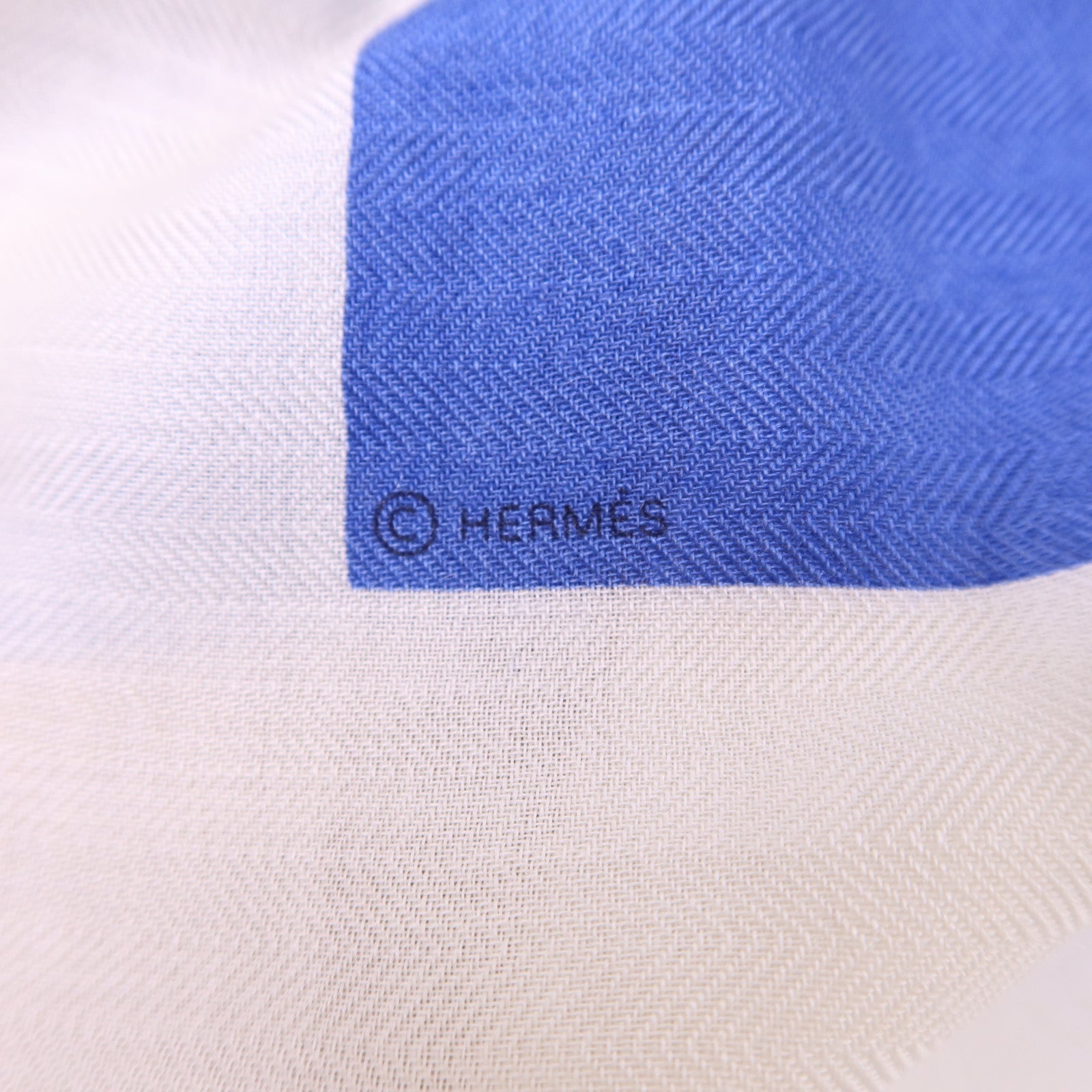 HERMES 絲質/羊絨Scarf 140X140絲巾