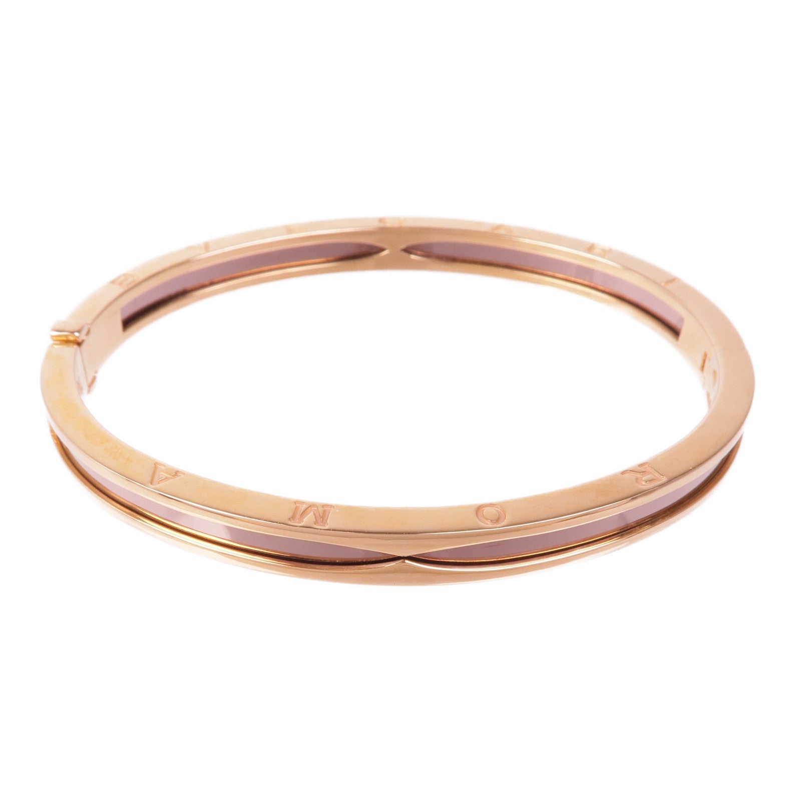 BVLGARI 18K玫瑰金B-Zero1 Bracelet手鐲