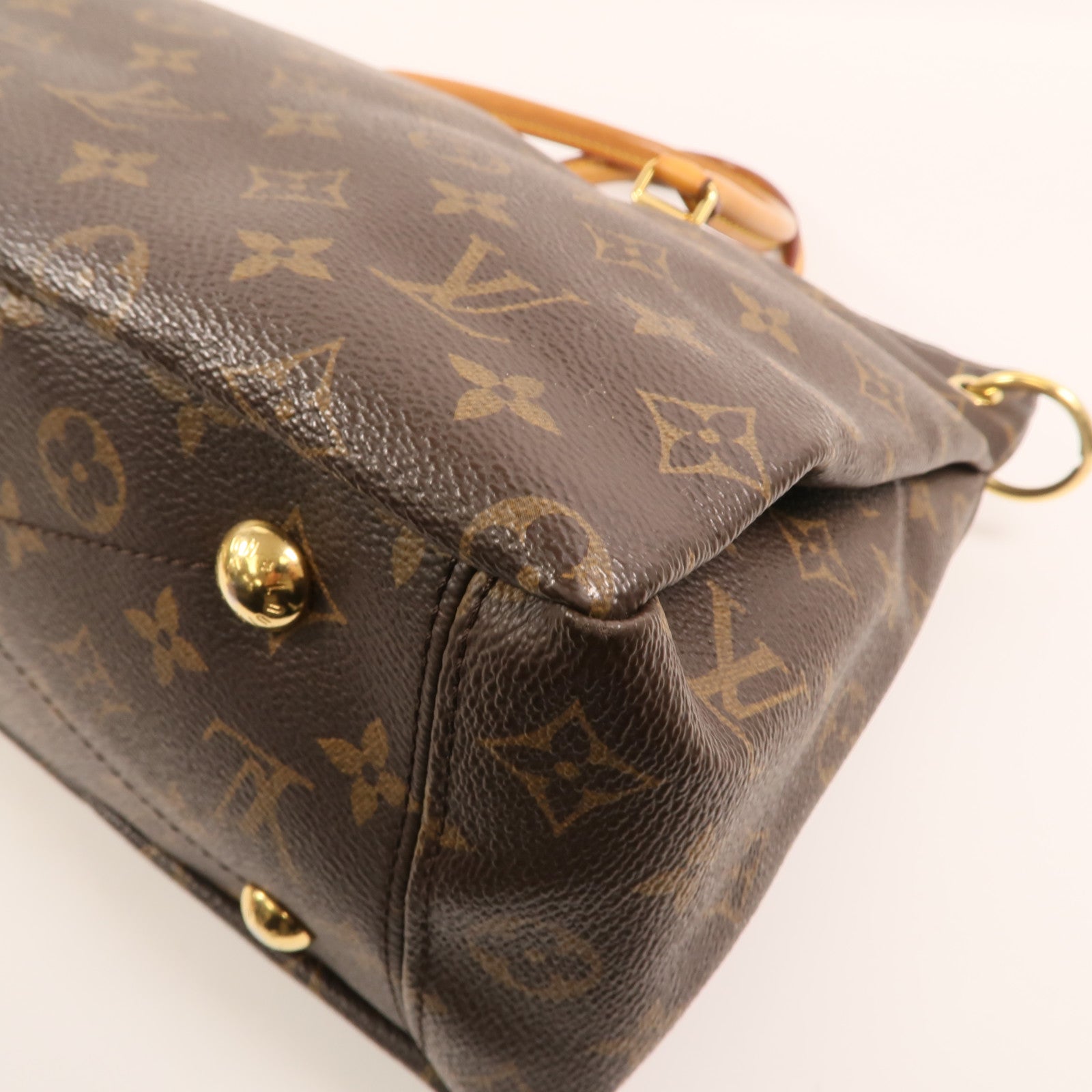 LOUIS VUITTON Monogram Pallas MM金扣手挽肩背兩用袋