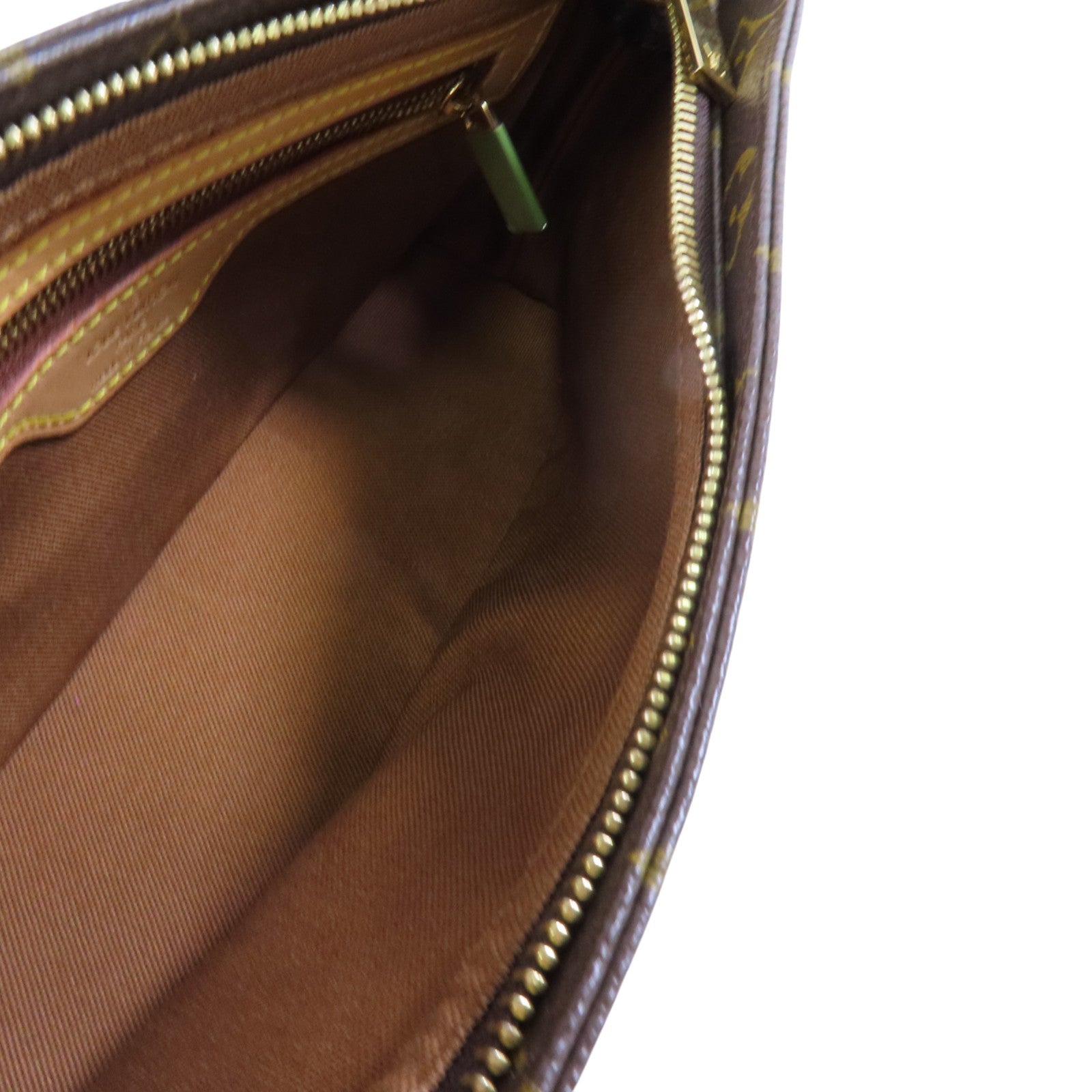 LOUIS VUITTON Monogram Trotteur金扣肩背袋