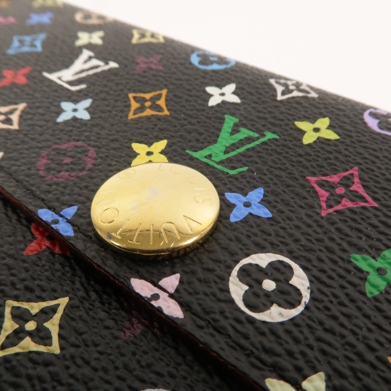 LOUIS VUITTON Monogram Multicolore Portefeuille Sarah Wallet長錢包