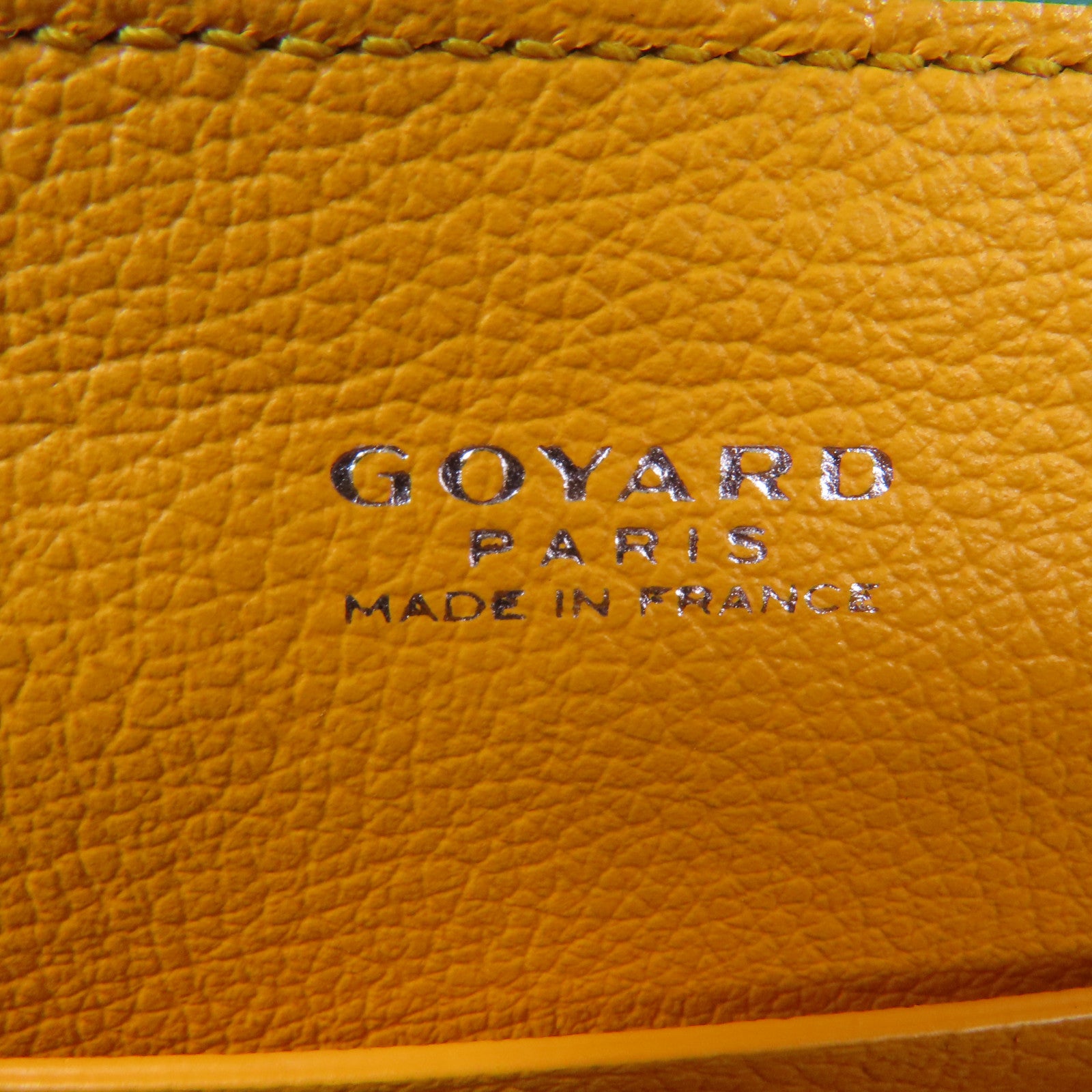 GOYARD 塗層帆布Saigon銀扣手挽肩背兩用袋