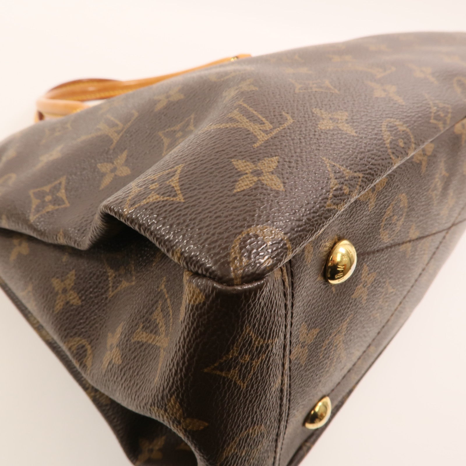 LOUIS VUITTON Monogram Pallas MM金扣手挽肩背兩用袋