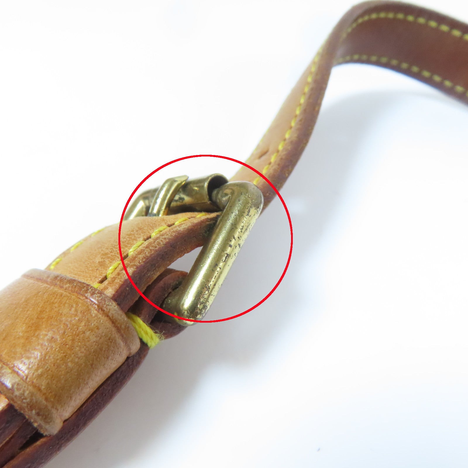 LOUIS VUITTON Monogram Musette Tango金扣肩背袋啡色