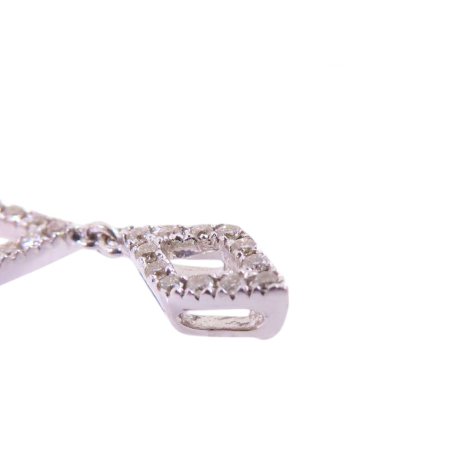 JEWELRY 【激減優惠】18K白金/鑽石Diamond Pendant Top吊墜頭扣