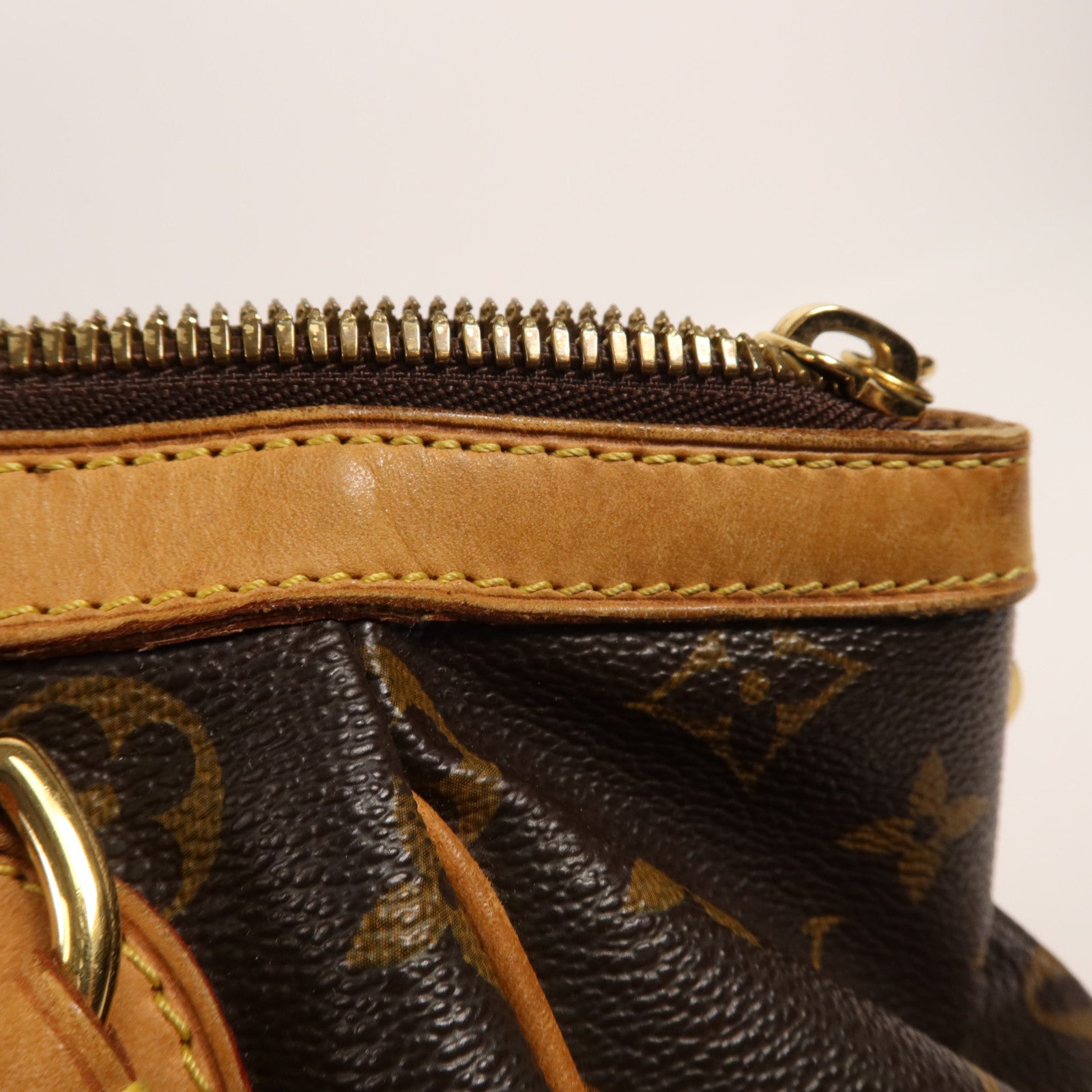 LOUIS VUITTON Monogram Tivoli PM金扣手挽袋