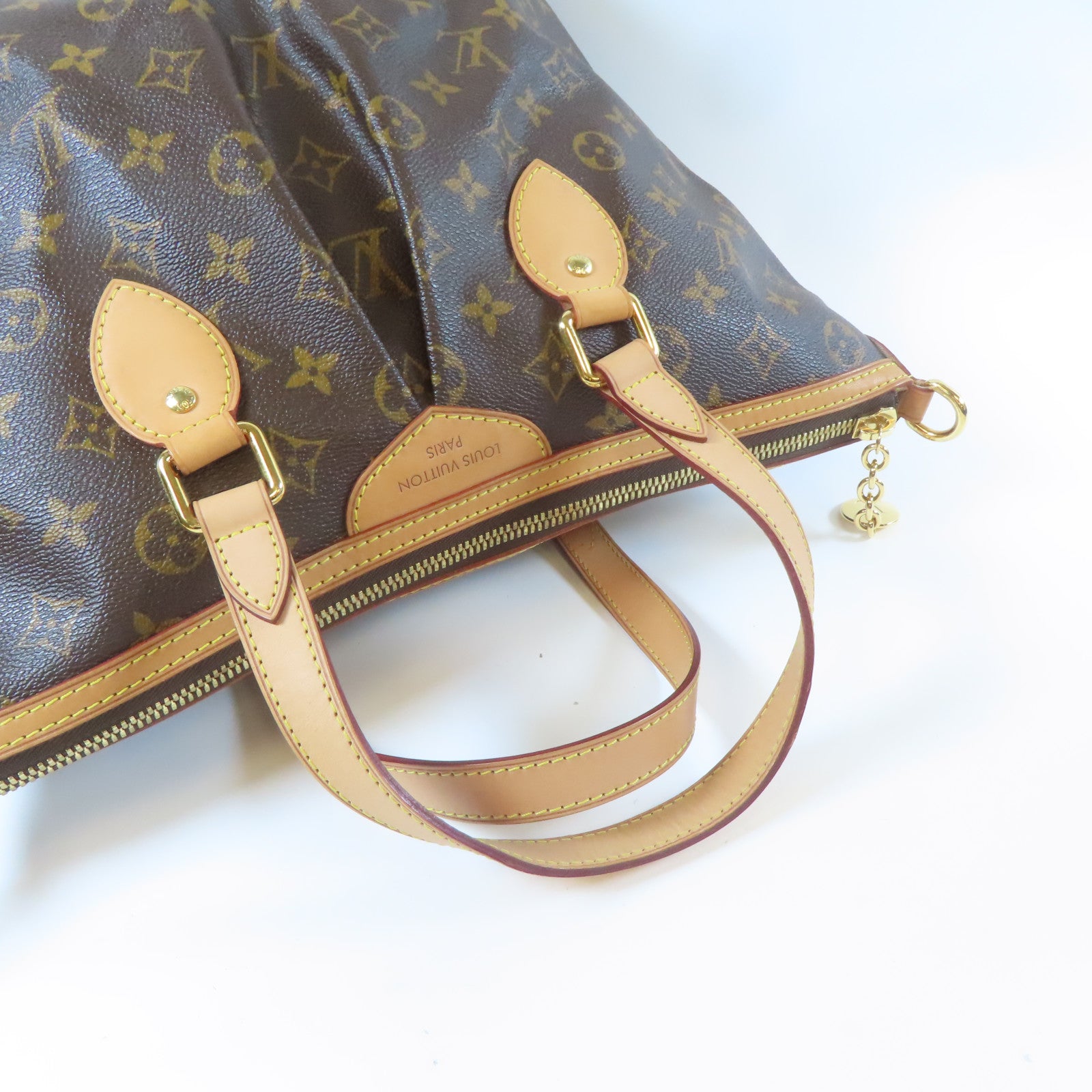 LOUIS VUITTON 【激減優惠】Monogram Palermo GM金扣手挽肩背兩用袋啡色