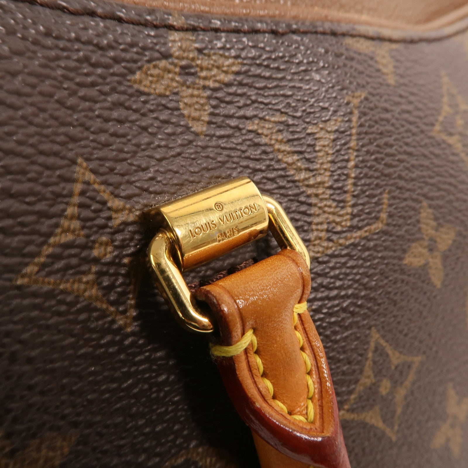 LOUIS VUITTON Monogram Pallas MM金扣手挽肩背兩用袋