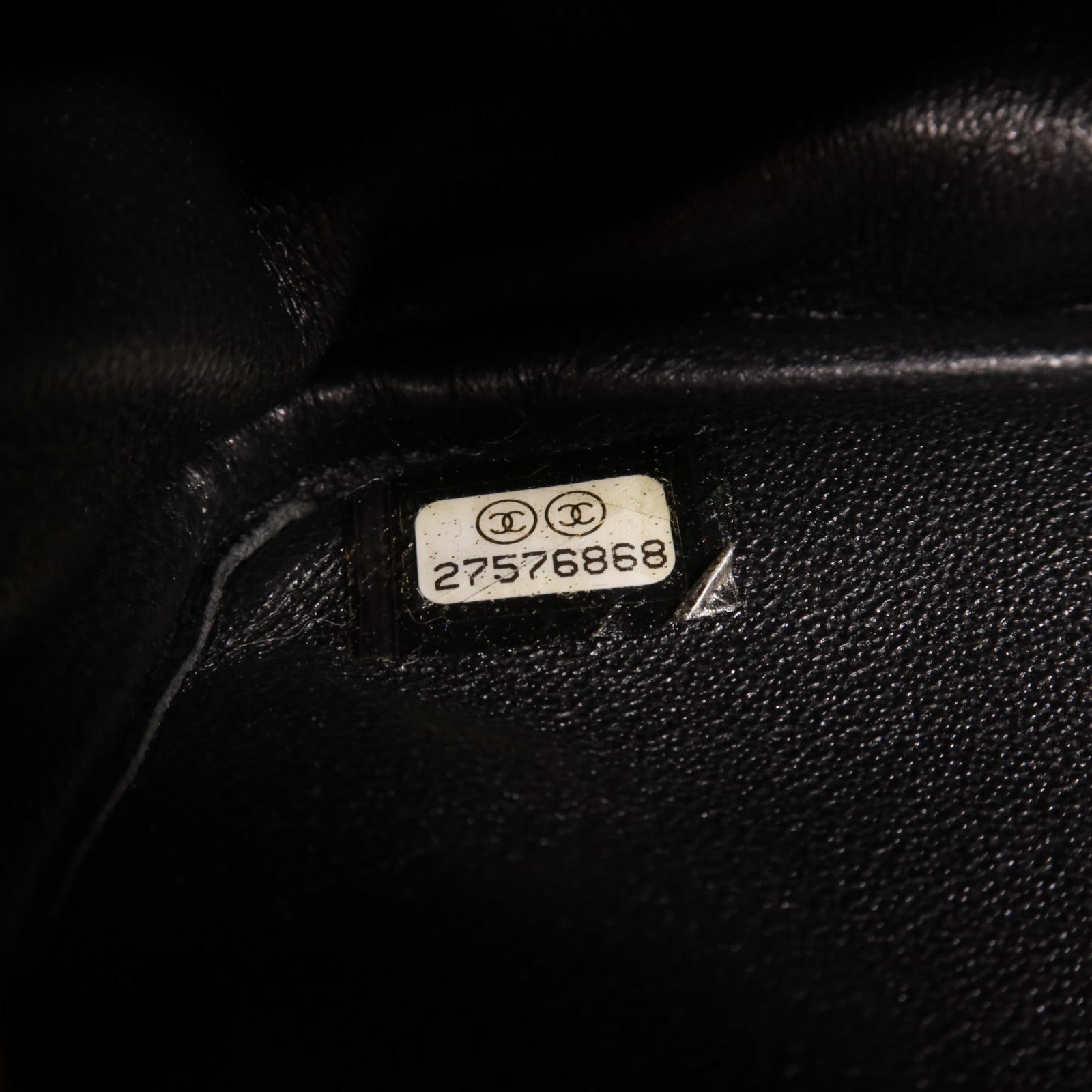 CHANEL 羊皮皮革Chain Shoulder金扣鏈帶肩背袋