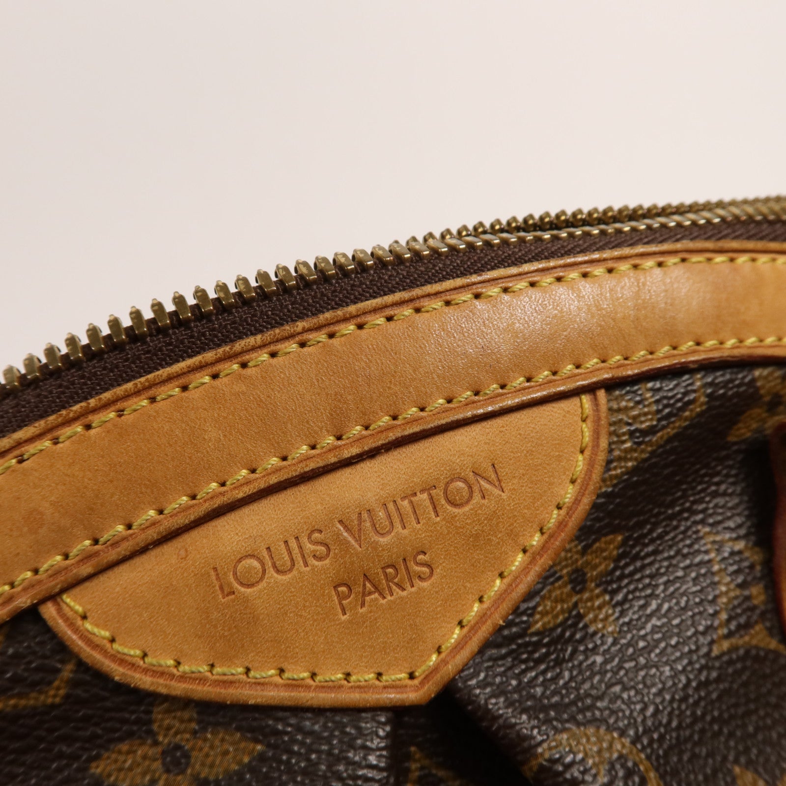 LOUIS VUITTON Monogram Tivoli PM金扣手挽袋