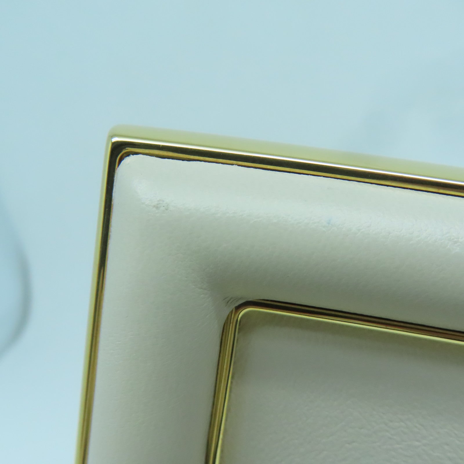 FENDI 牛皮皮革First Small金扣肩背袋灰色