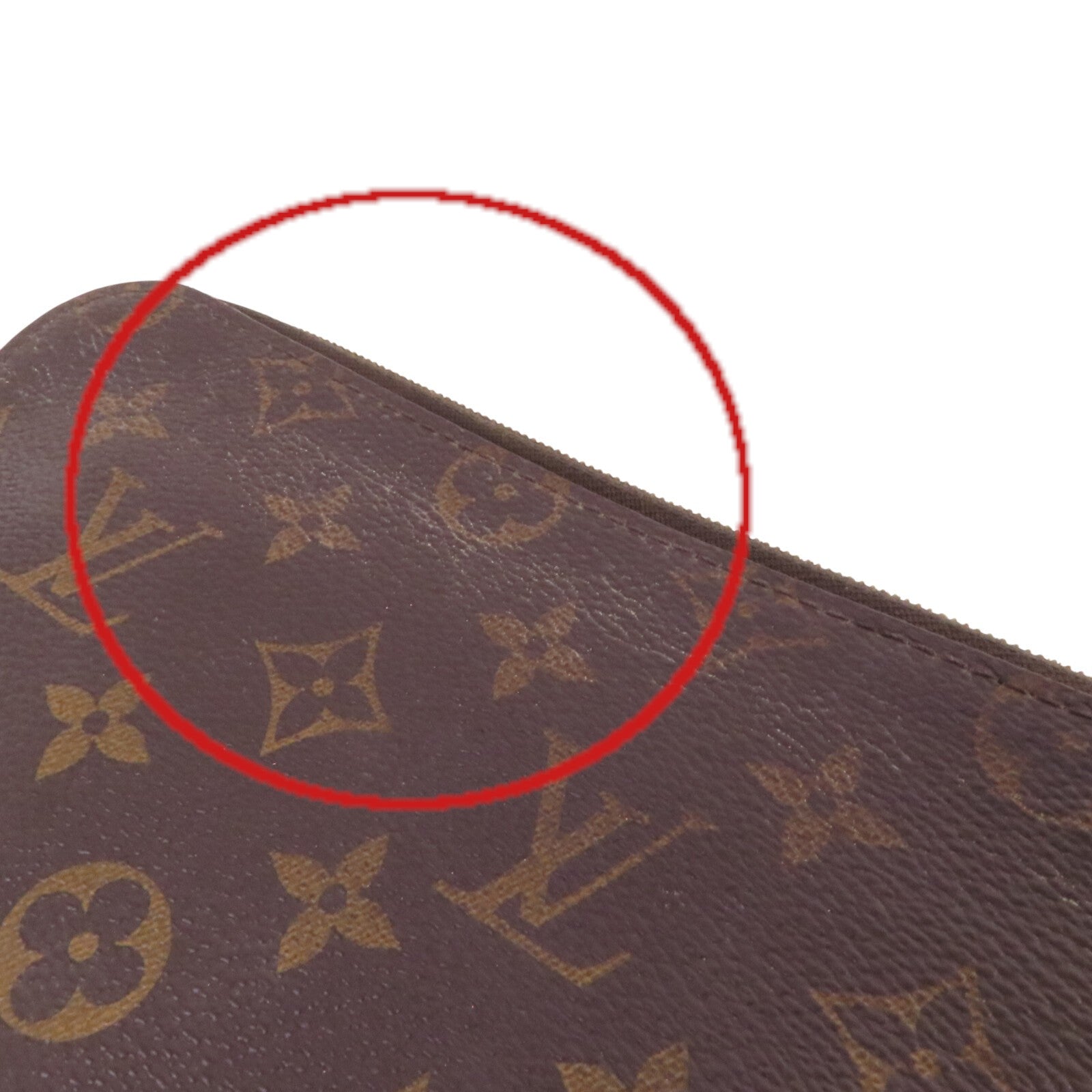 LOUIS VUITTON Monogram Etui Voyage GM金扣手拿包