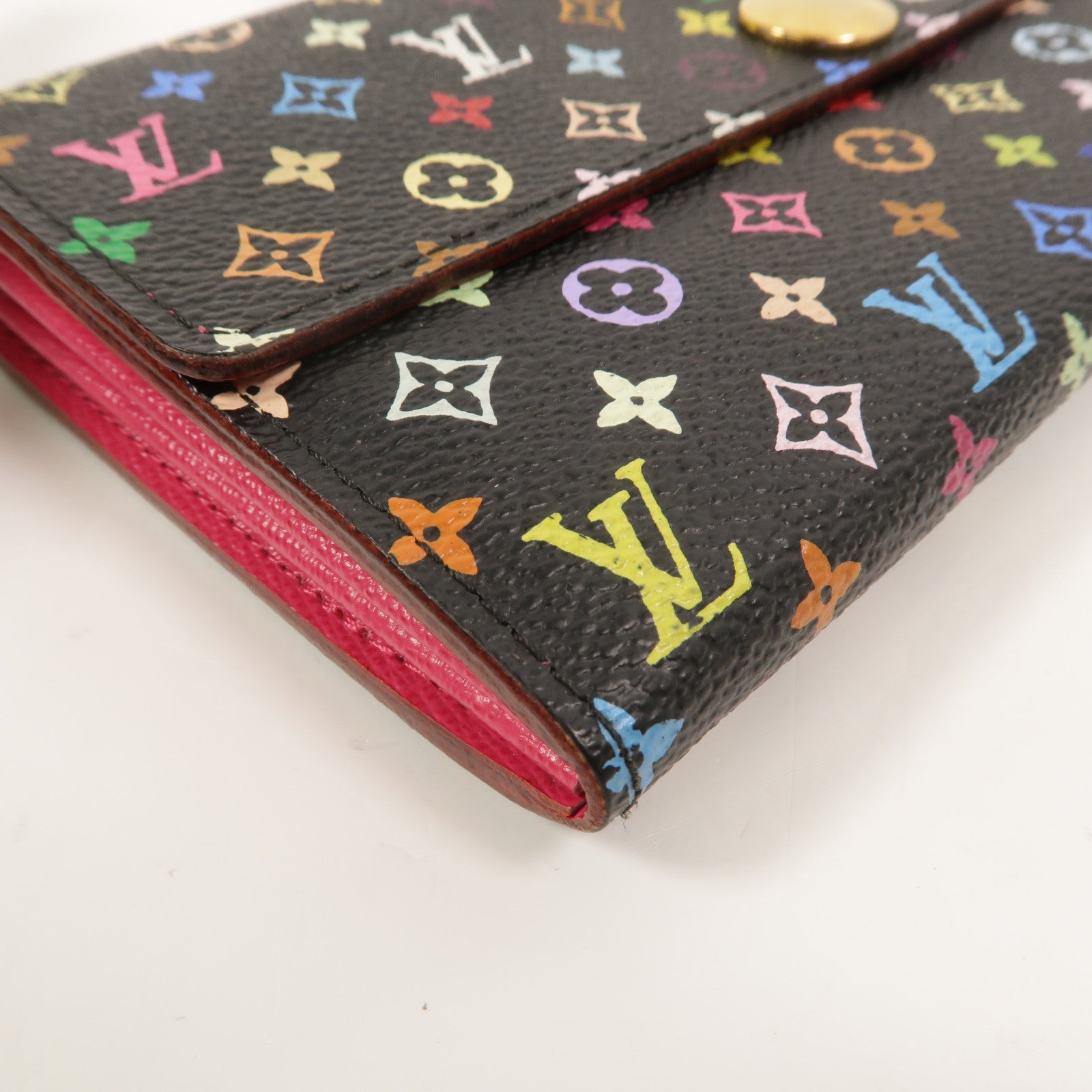 LOUIS VUITTON Monogram Multicolore Portefeuille Sarah Wallet長錢包