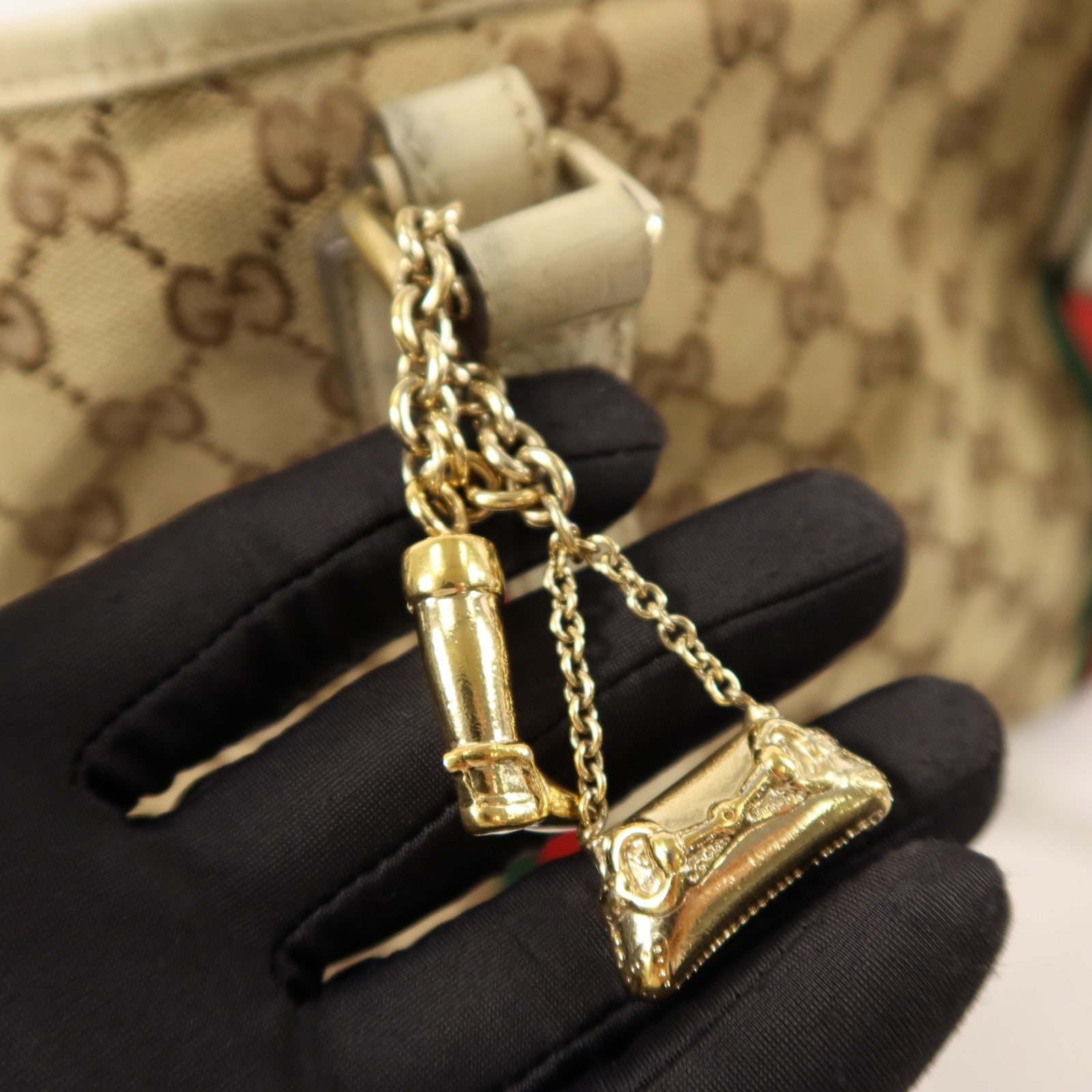 GUCCI 帆布Shoulder Bag肩背袋