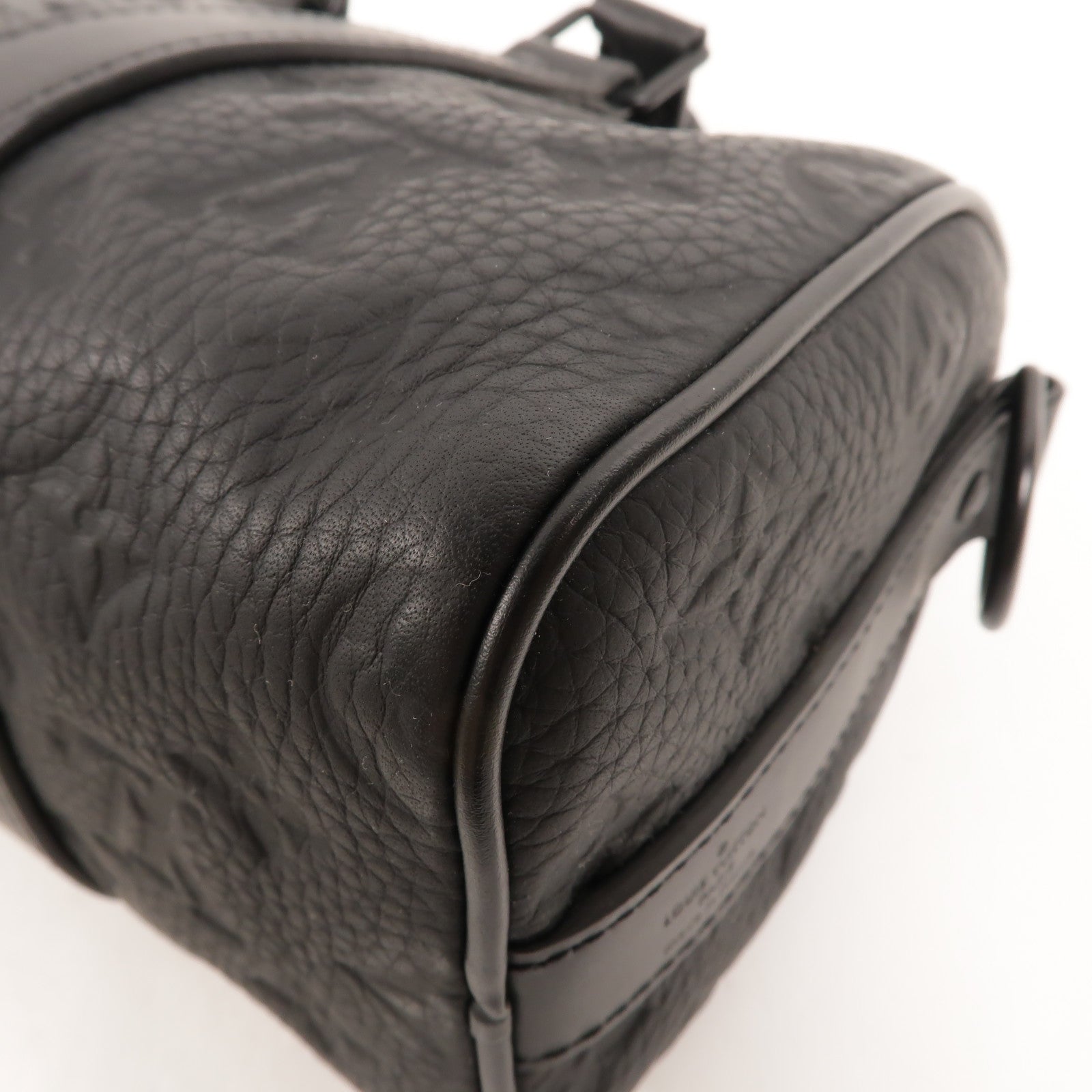 LOUIS VUITTON Monogram Taurillon Keepall Bandouliere 25手挽肩背兩用袋