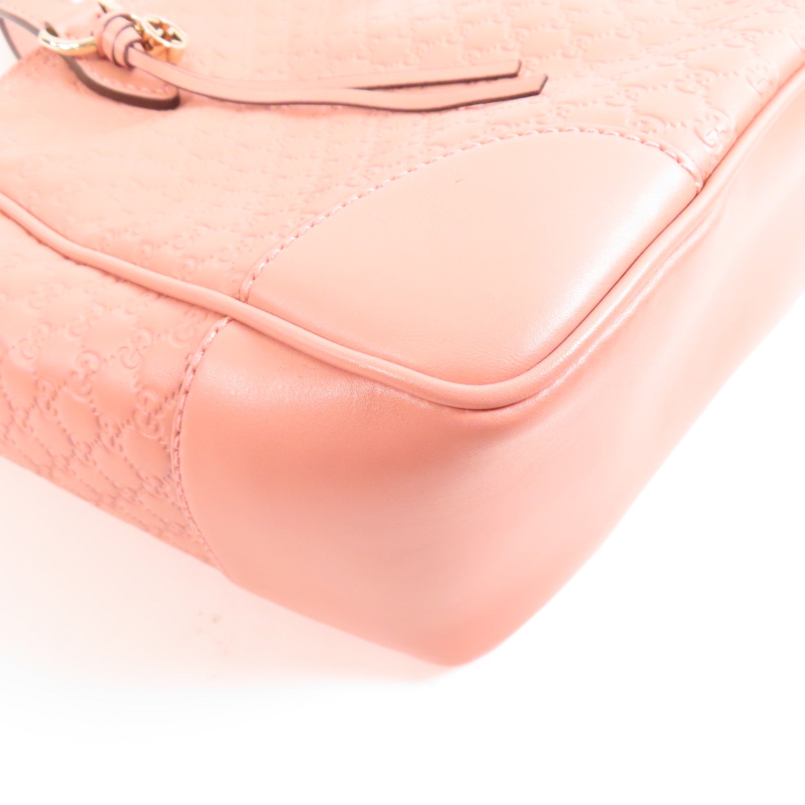 GUCCI 牛皮皮革2 Way Shoulder金扣手挽肩背兩用袋