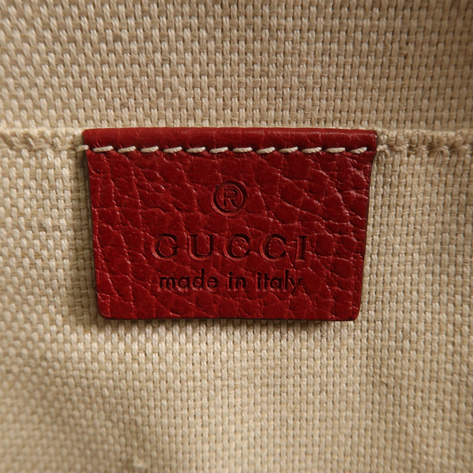 GUCCI 牛皮皮革Backpack金扣背包
