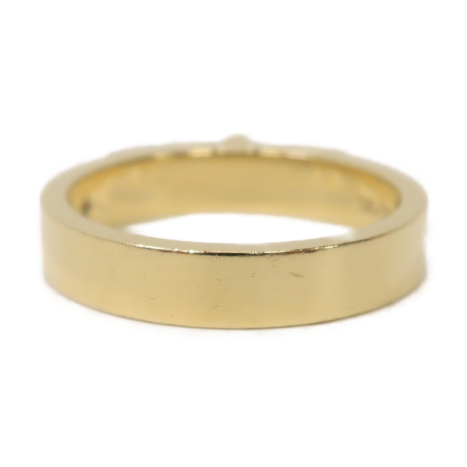 HERMES 18K黃金Kelly Ring戒指Hermes#50/US#5.25
