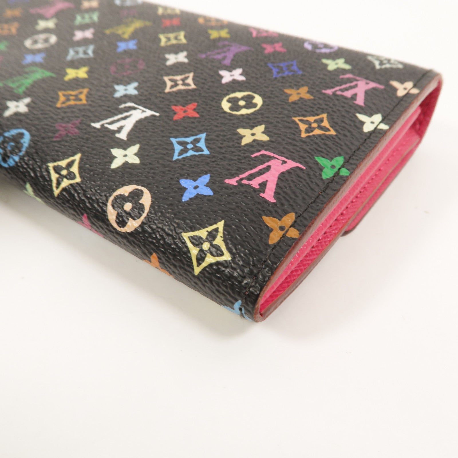 LOUIS VUITTON Monogram Multicolore Portefeuille Sarah Wallet長錢包