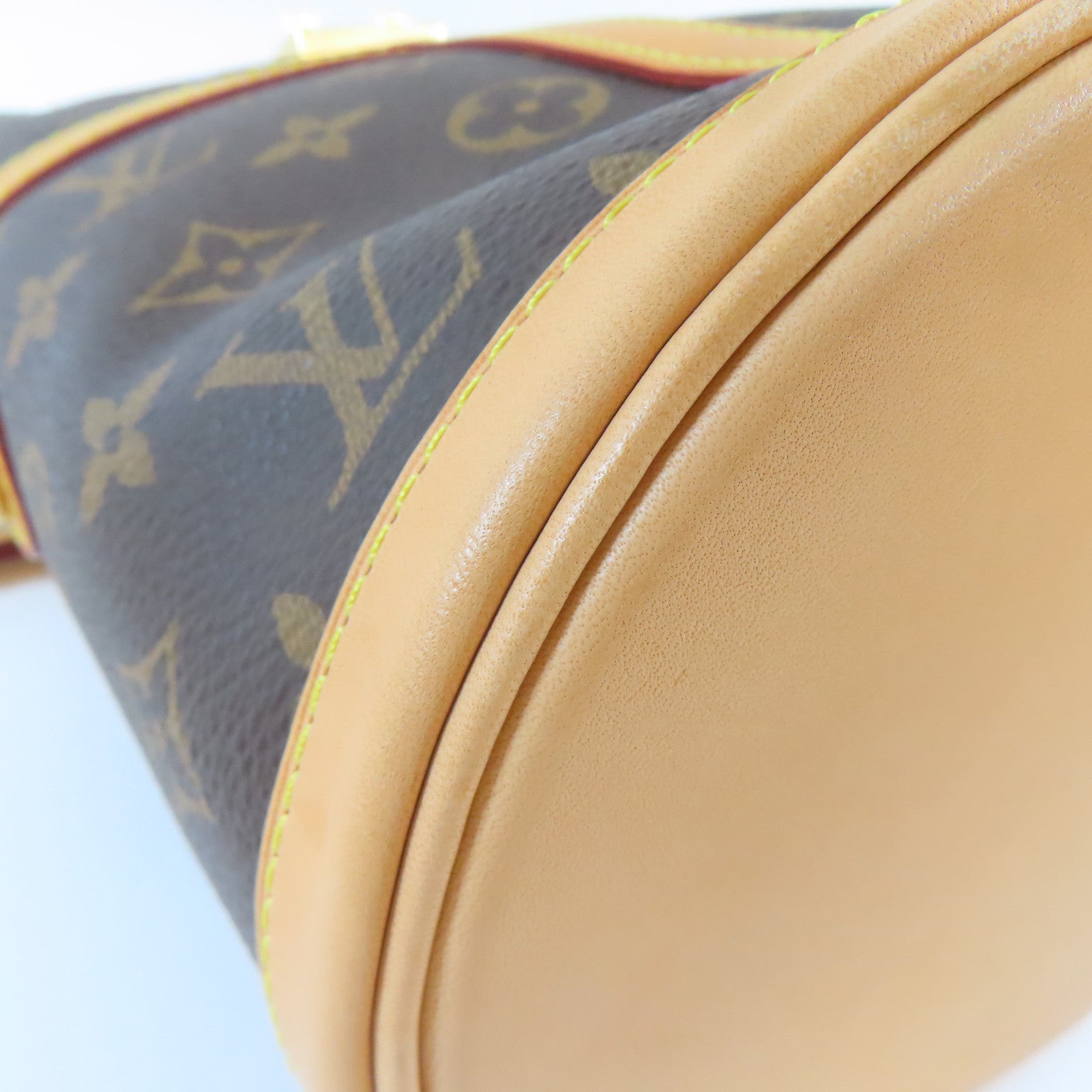 LOUIS VUITTON Monogram Duffle金扣手挽肩背兩用袋啡色