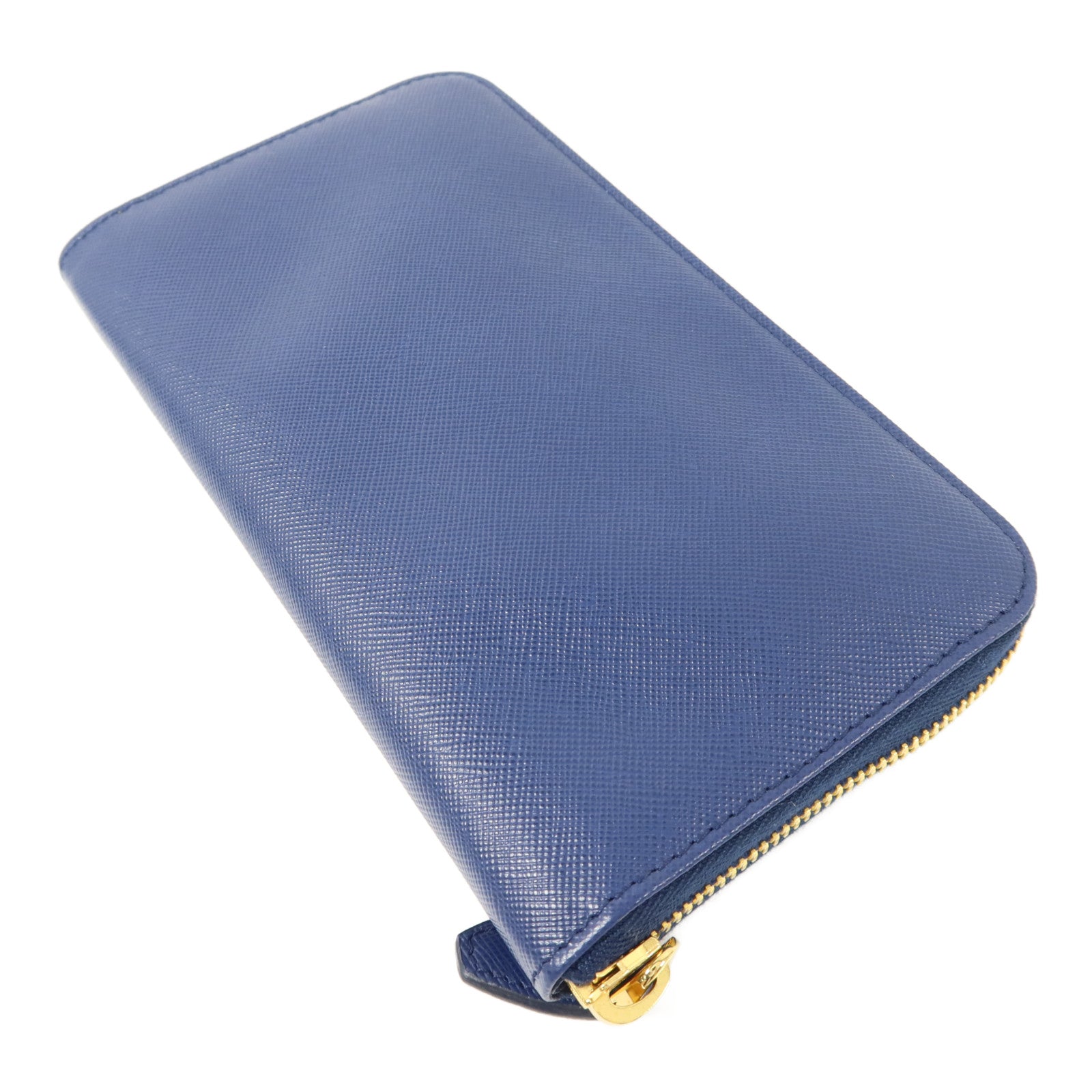 PRADA 牛皮皮革Zipper Long Wallet長錢包