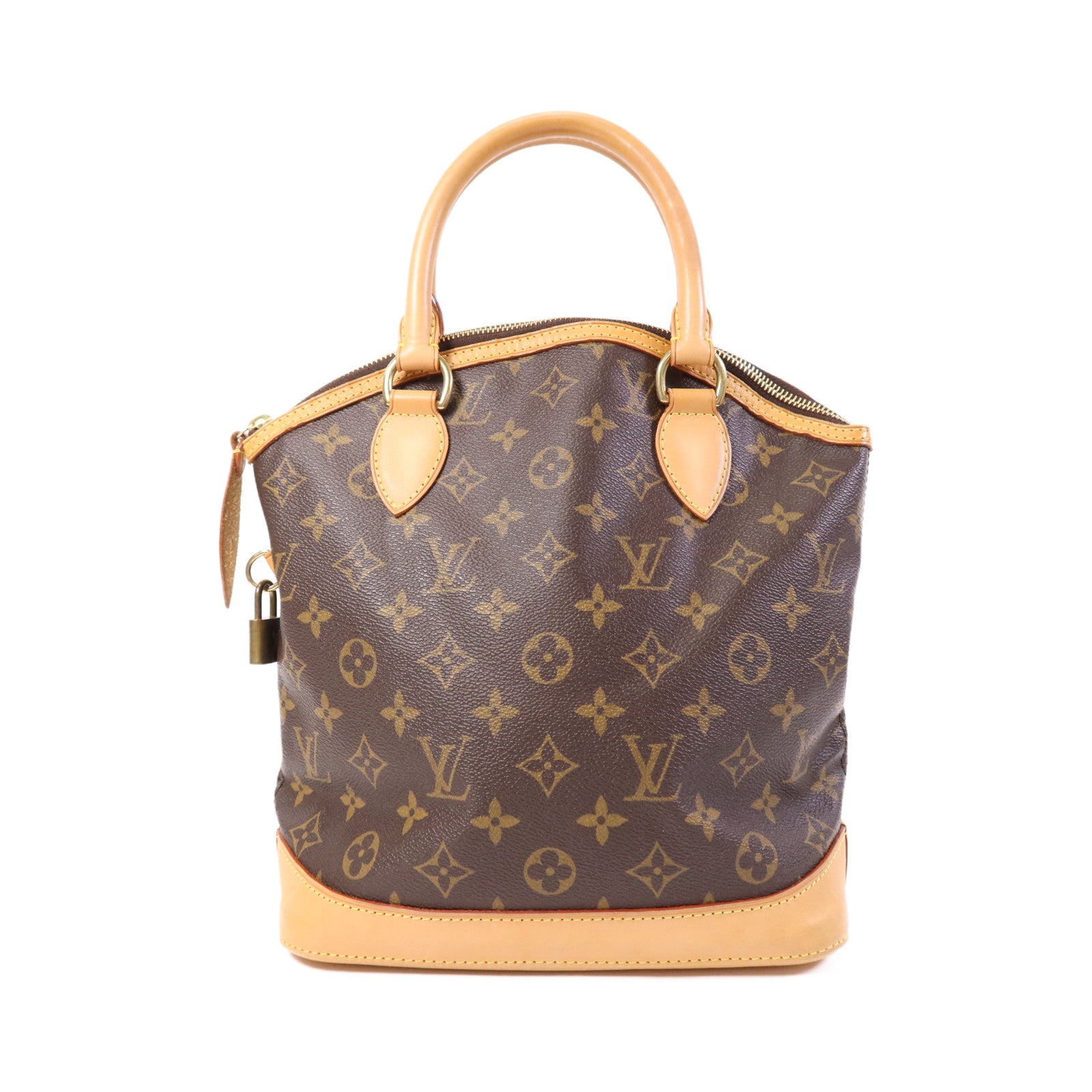 LOUIS VUITTON Monogram Lockit金扣手挽袋