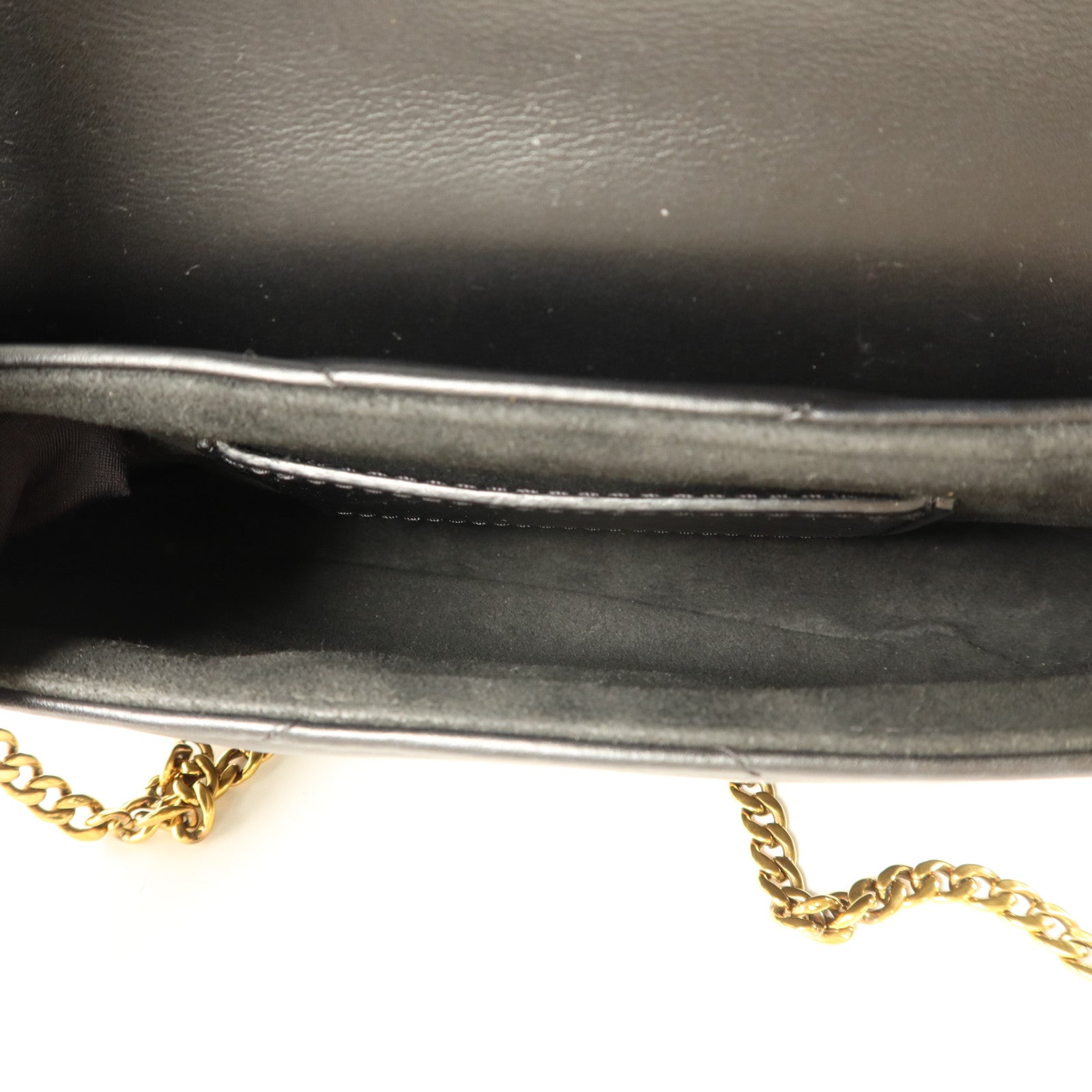LOUIS VUITTON 牛皮皮革New Wave金扣手挽鏈帶肩背兩用袋
