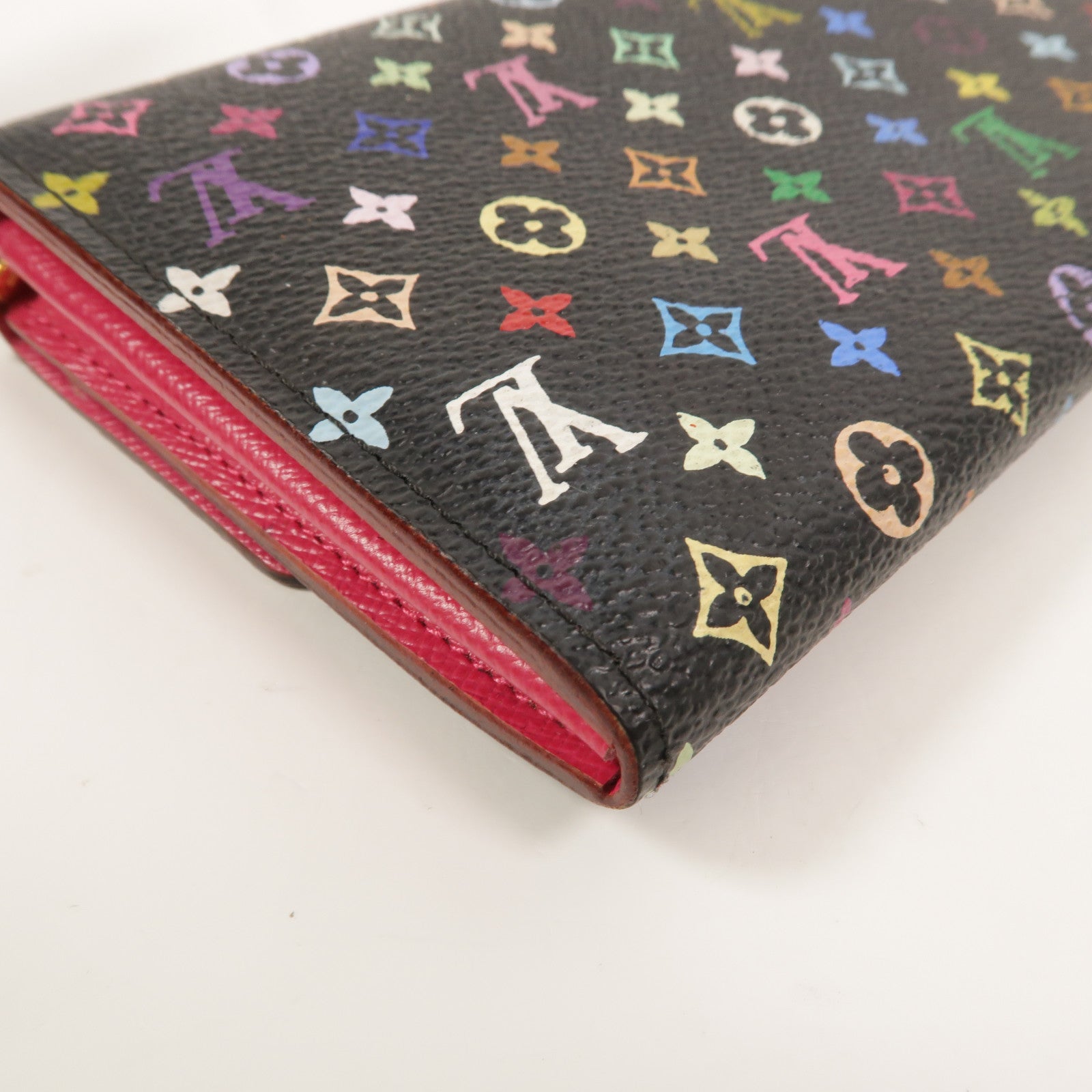 LOUIS VUITTON Monogram Multicolore Portefeuille Sarah Wallet長錢包