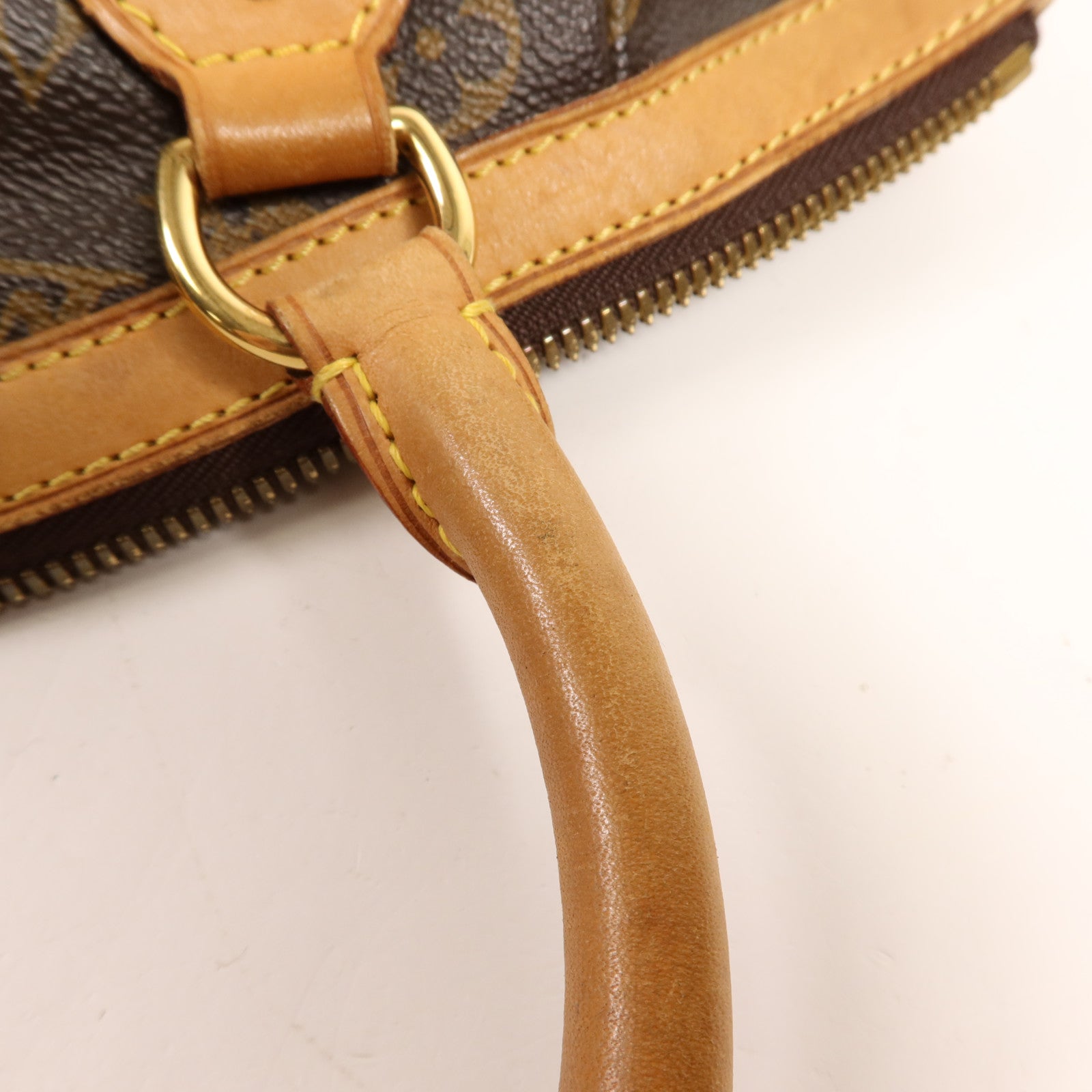 LOUIS VUITTON Monogram Tivoli PM金扣手挽袋
