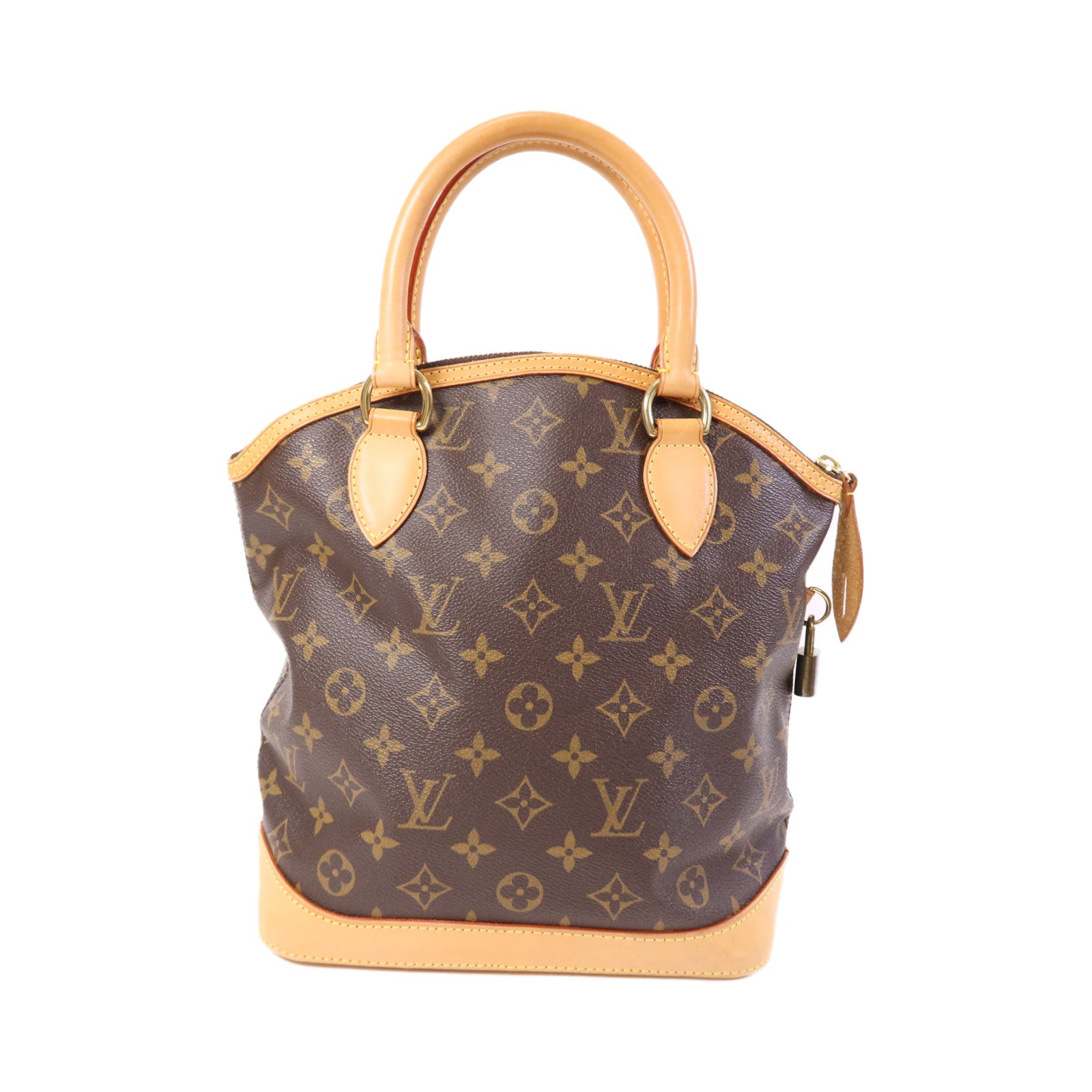 LOUIS VUITTON Monogram Lockit金扣手挽袋
