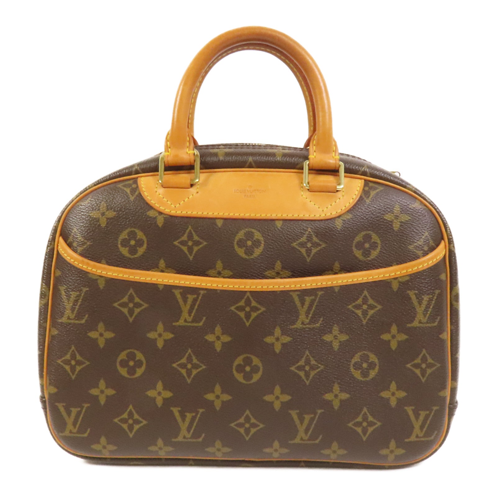 LOUIS VUITTON Monogram Trouville金扣手挽袋