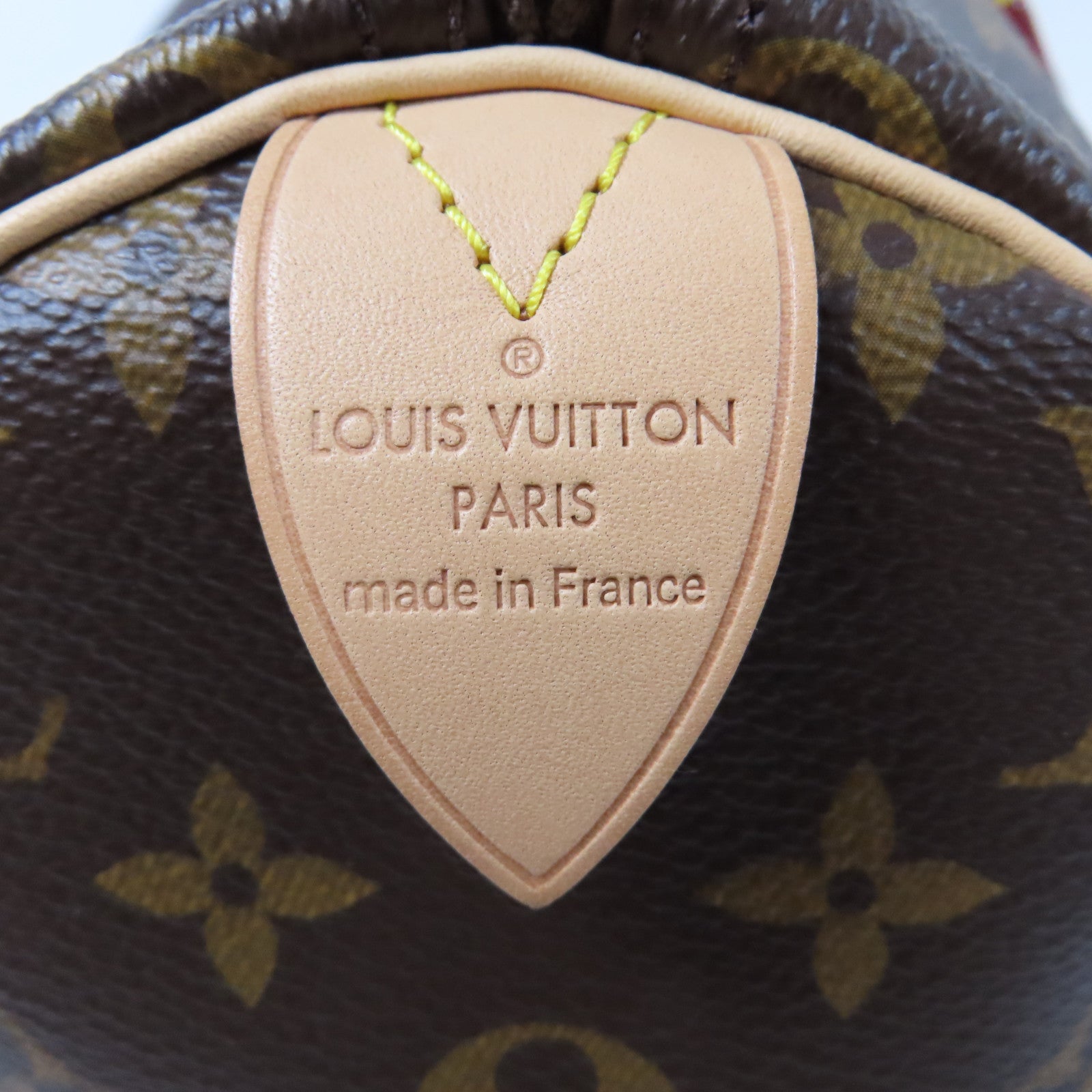LOUIS VUITTON Monogram Speedy 30金扣手挽袋啡色