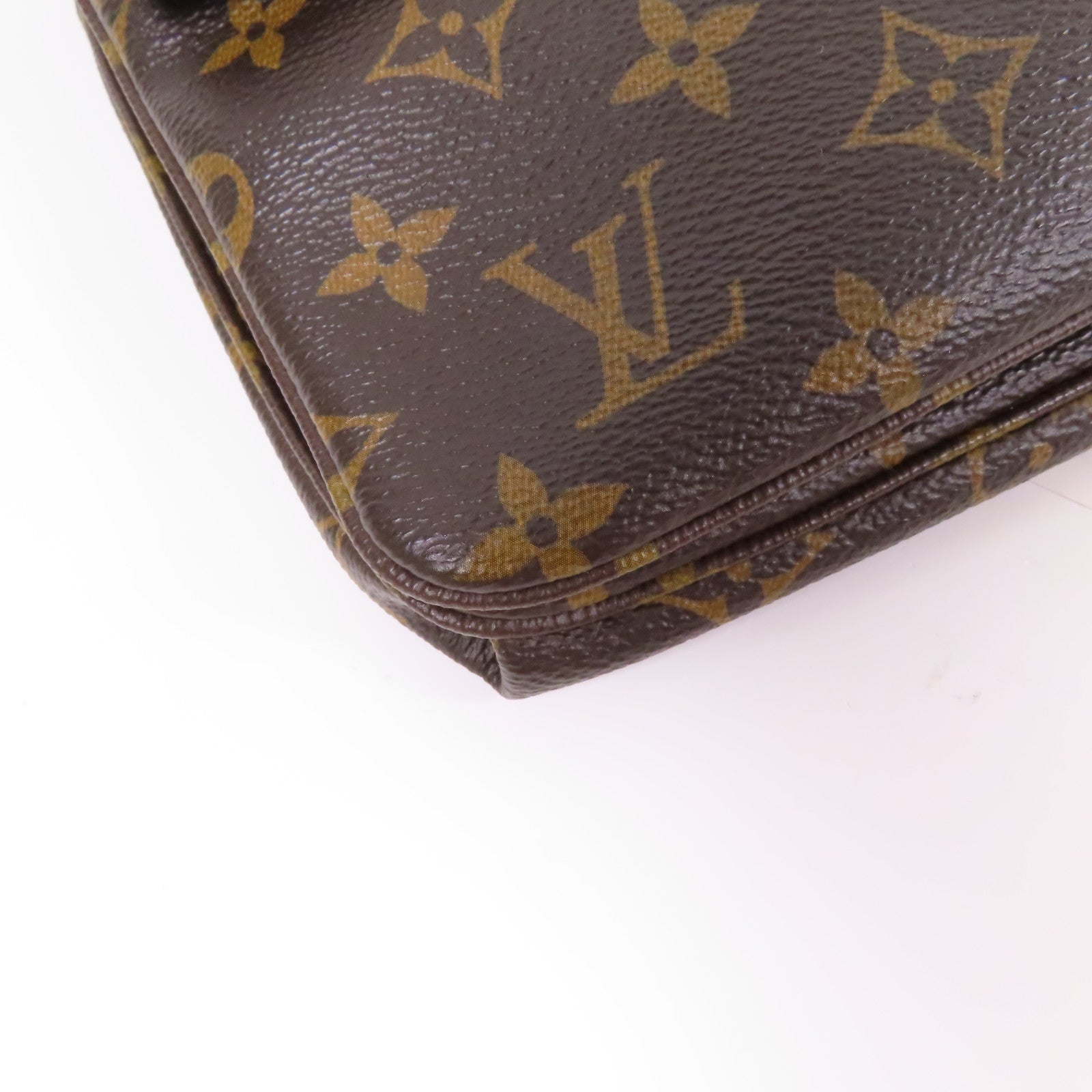 LOUIS VUITTON Monogram Twice Shoulder Bag金扣肩背袋