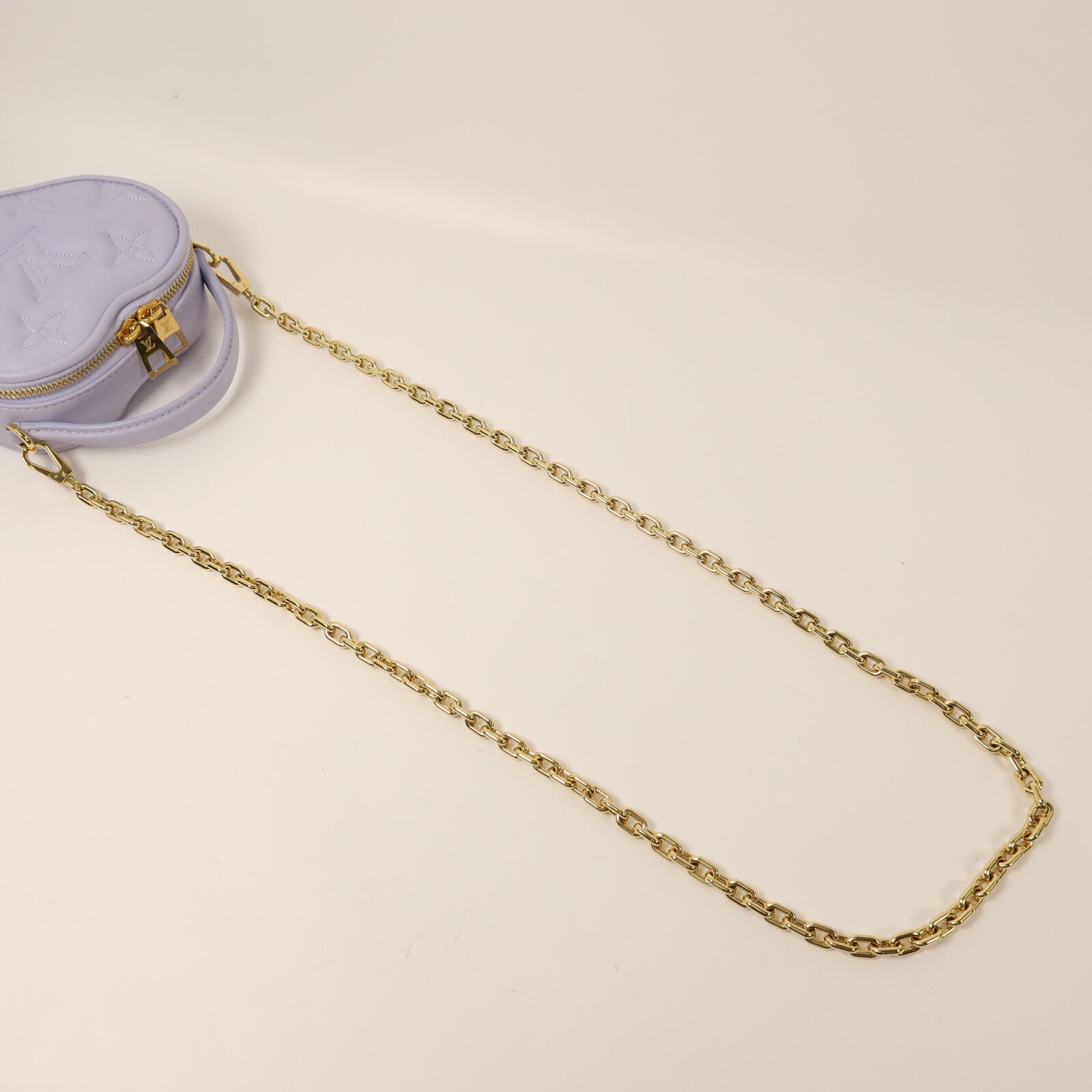 LOUIS VUITTON 【激減優惠】Bubblegram Pop My Heart金扣鏈帶手挽肩背兩用袋