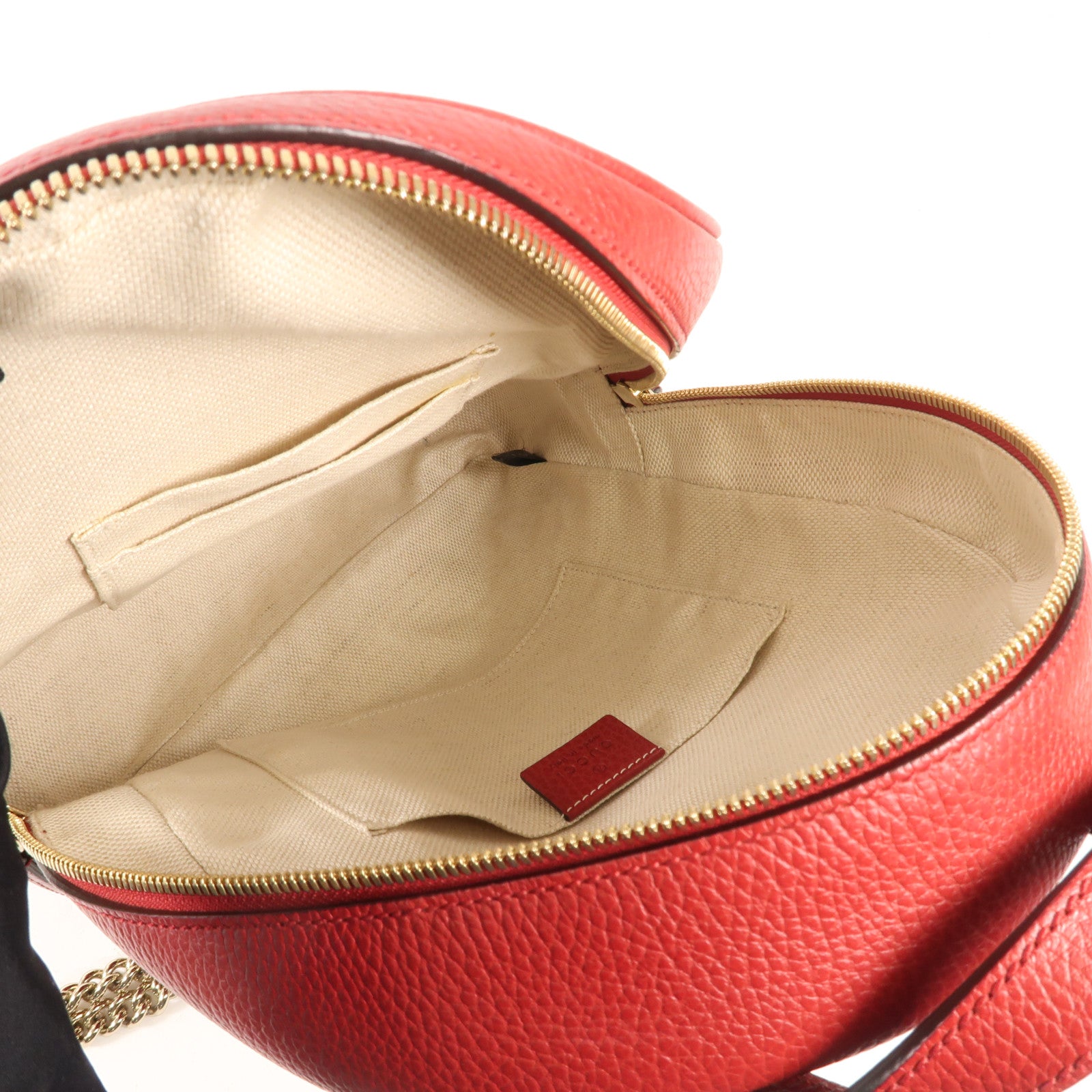 GUCCI 牛皮皮革Backpack金扣背包