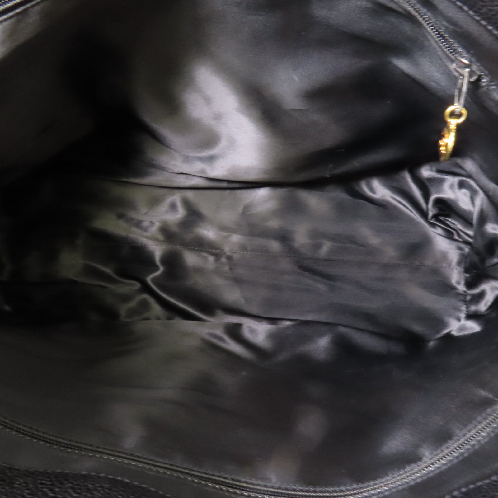 CHANEL 牛皮皮革Vintage Chain Shoulder Tote金扣鏈帶肩背袋/手挽袋