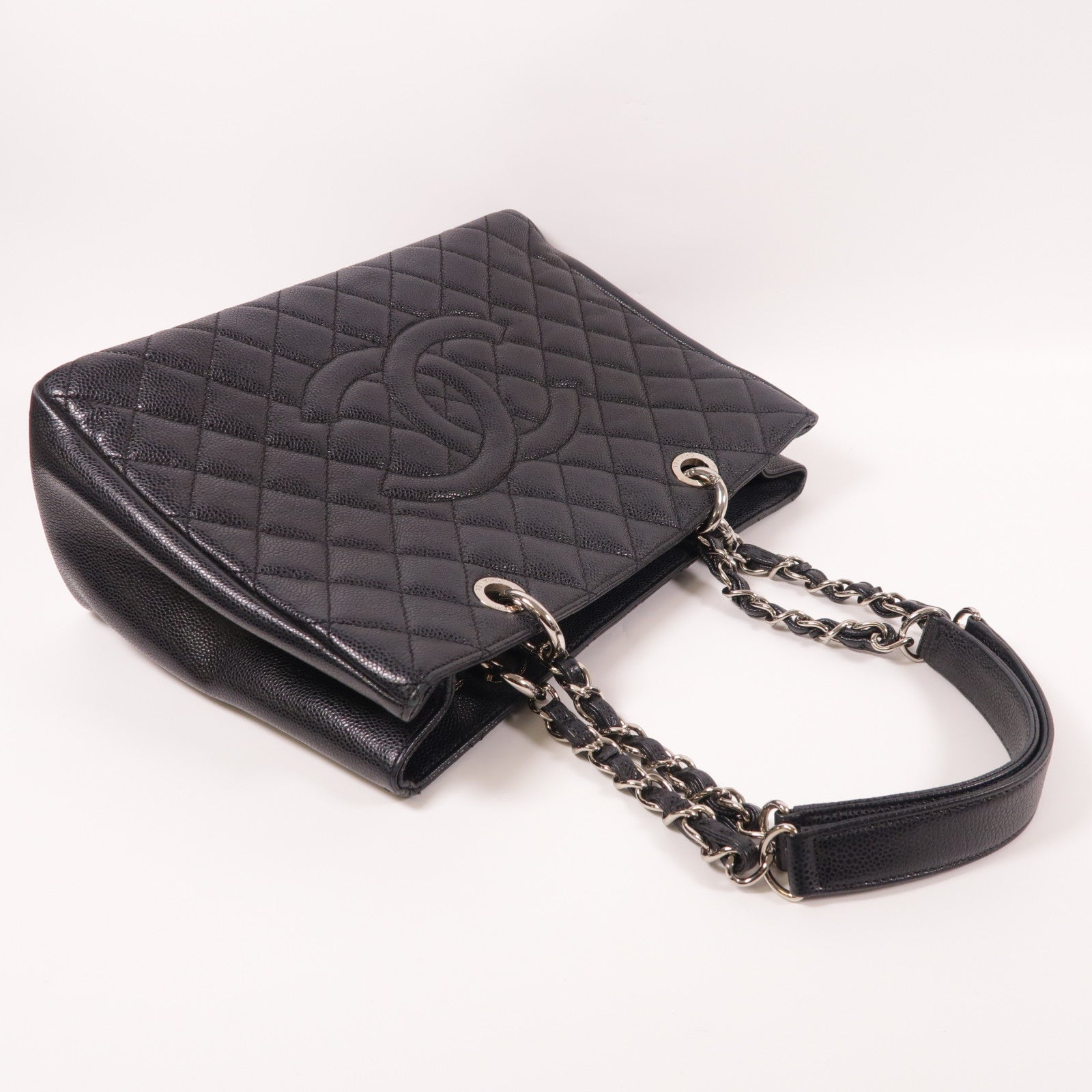 CHANEL 牛皮皮革GST Grand Shopping Tote肩背袋