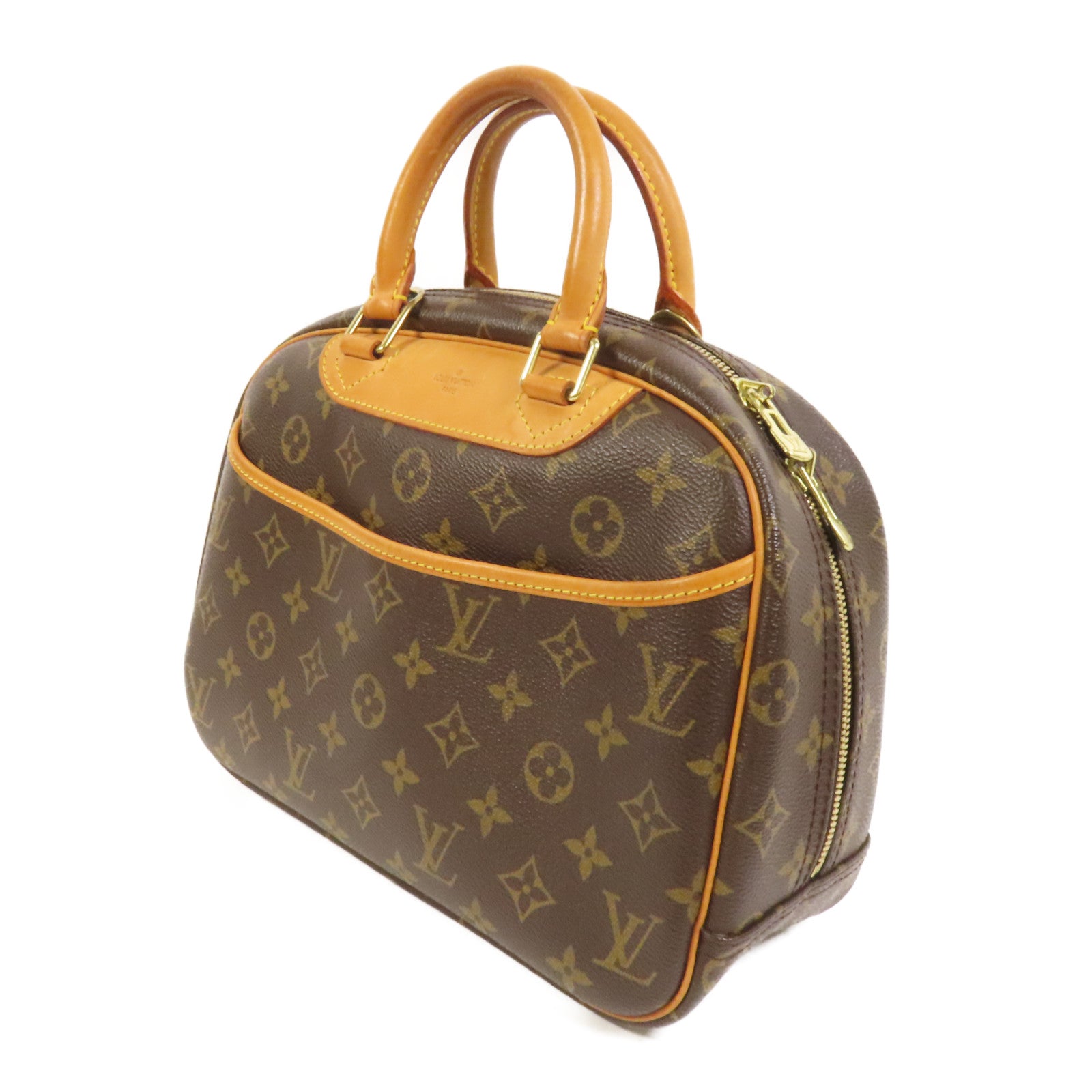 LOUIS VUITTON Monogram Trouville金扣手挽袋