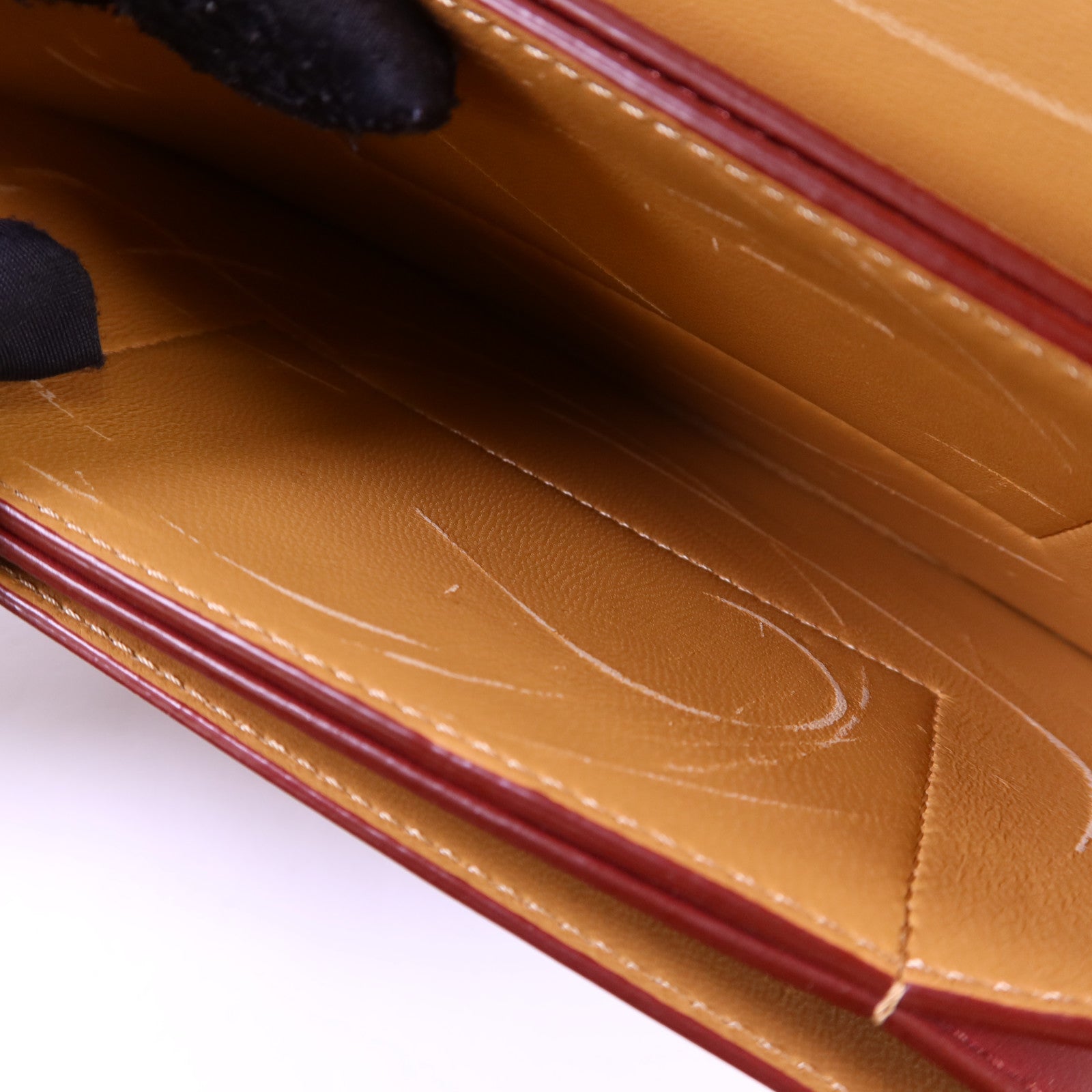 LOEWE 【激減優惠】羊皮皮革Goya金扣肩背袋