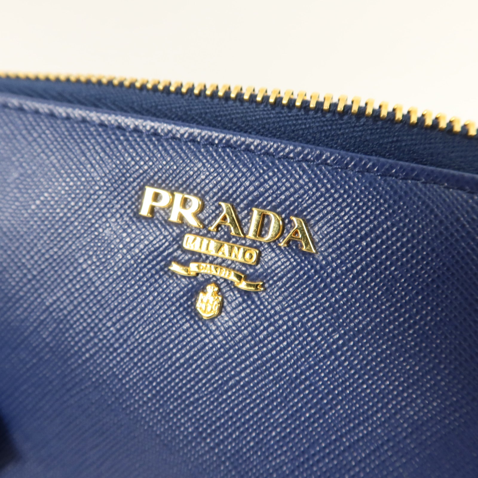 PRADA 牛皮皮革Zipper Long Wallet長錢包