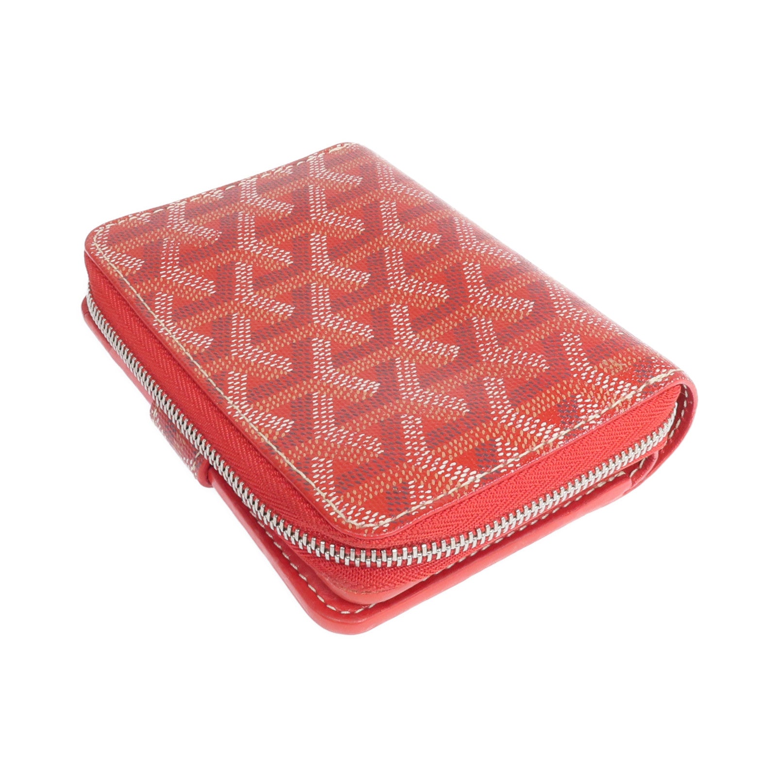 GOYARD 塗層帆布Wallet銀扣錢包