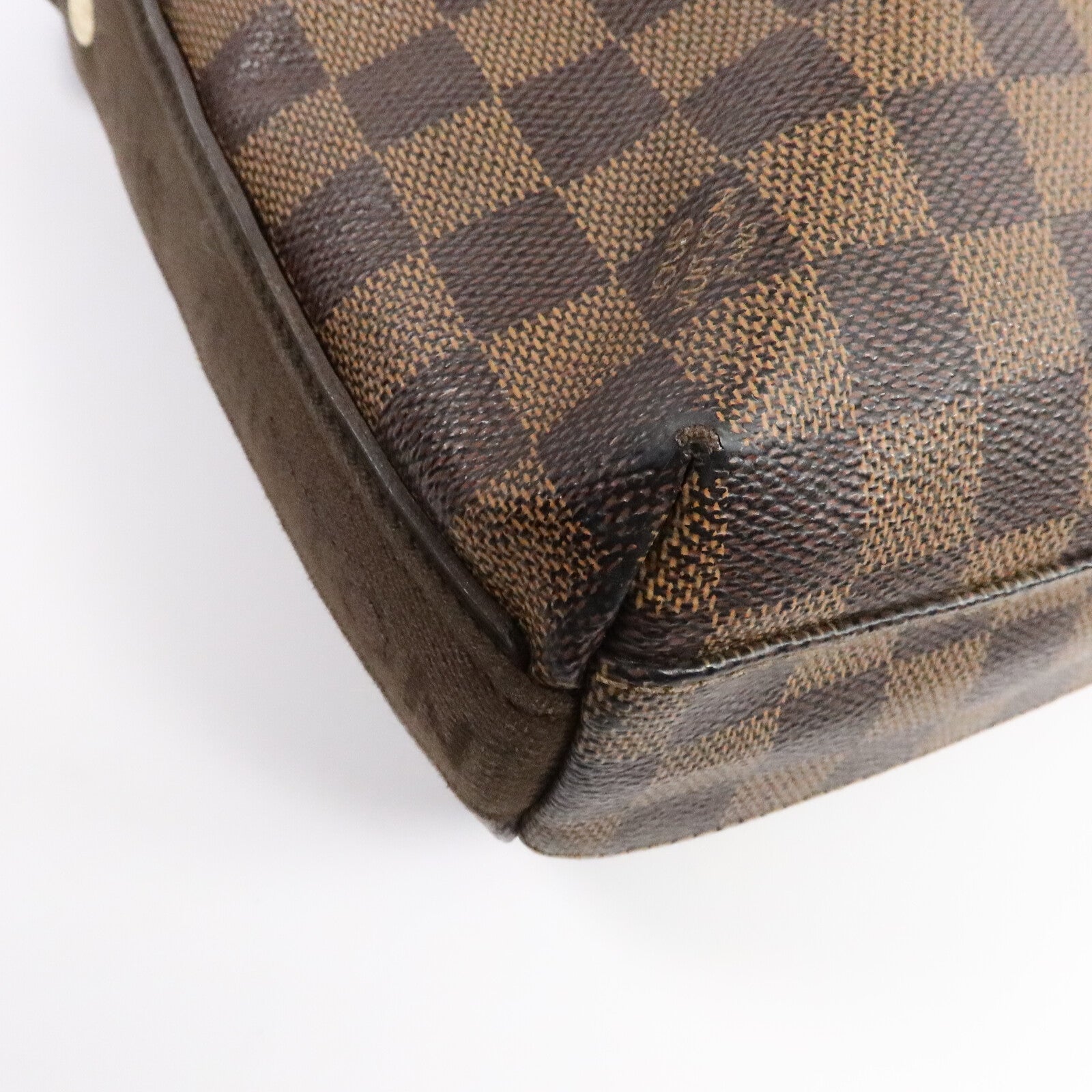 LOUIS VUITTON Damier Trotteur金扣肩背袋