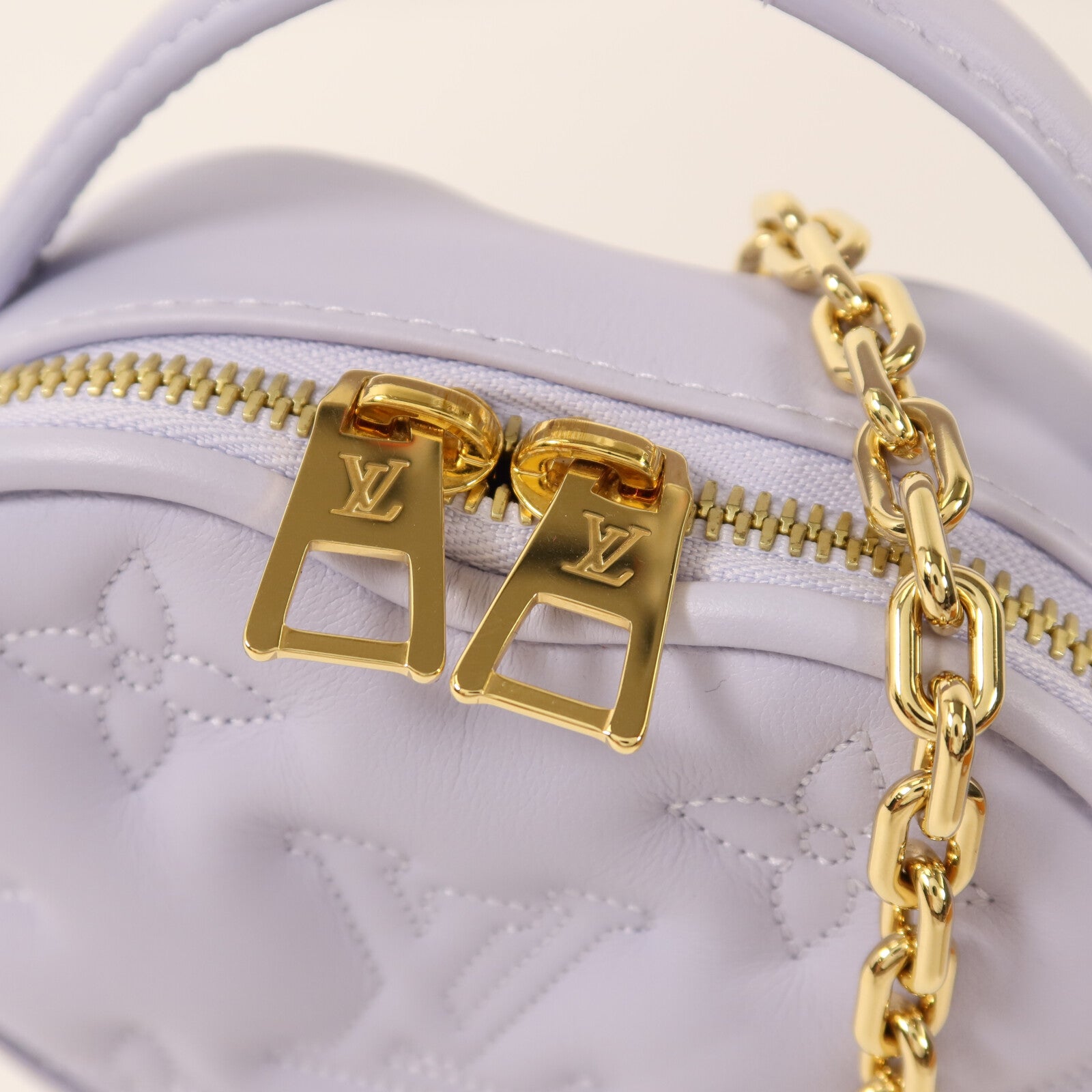LOUIS VUITTON 【激減優惠】Bubblegram Pop My Heart金扣鏈帶手挽肩背兩用袋