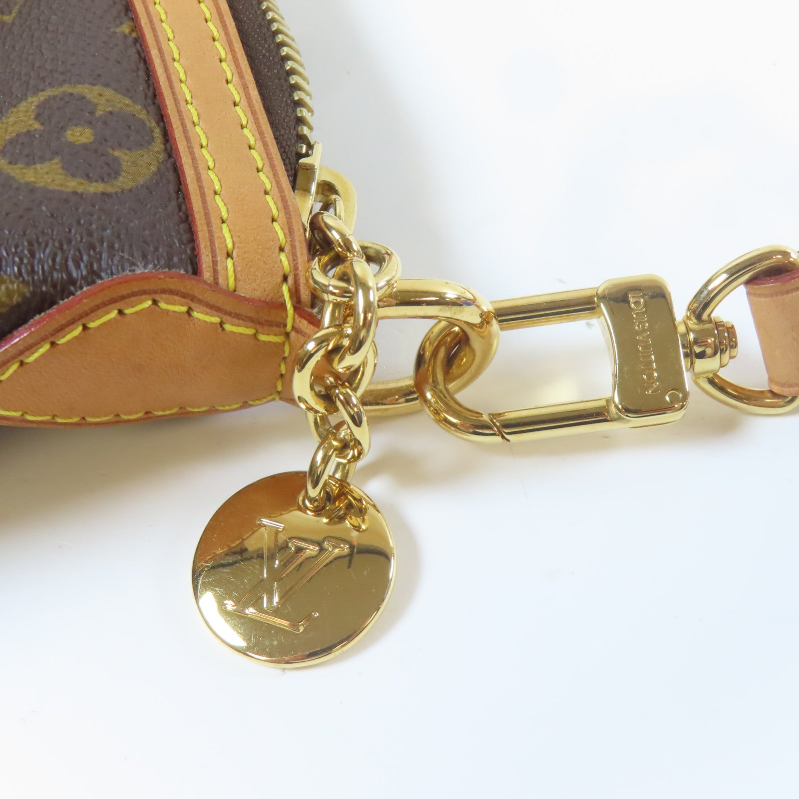 LOUIS VUITTON 【激減優惠】Monogram Palermo GM金扣手挽肩背兩用袋啡色