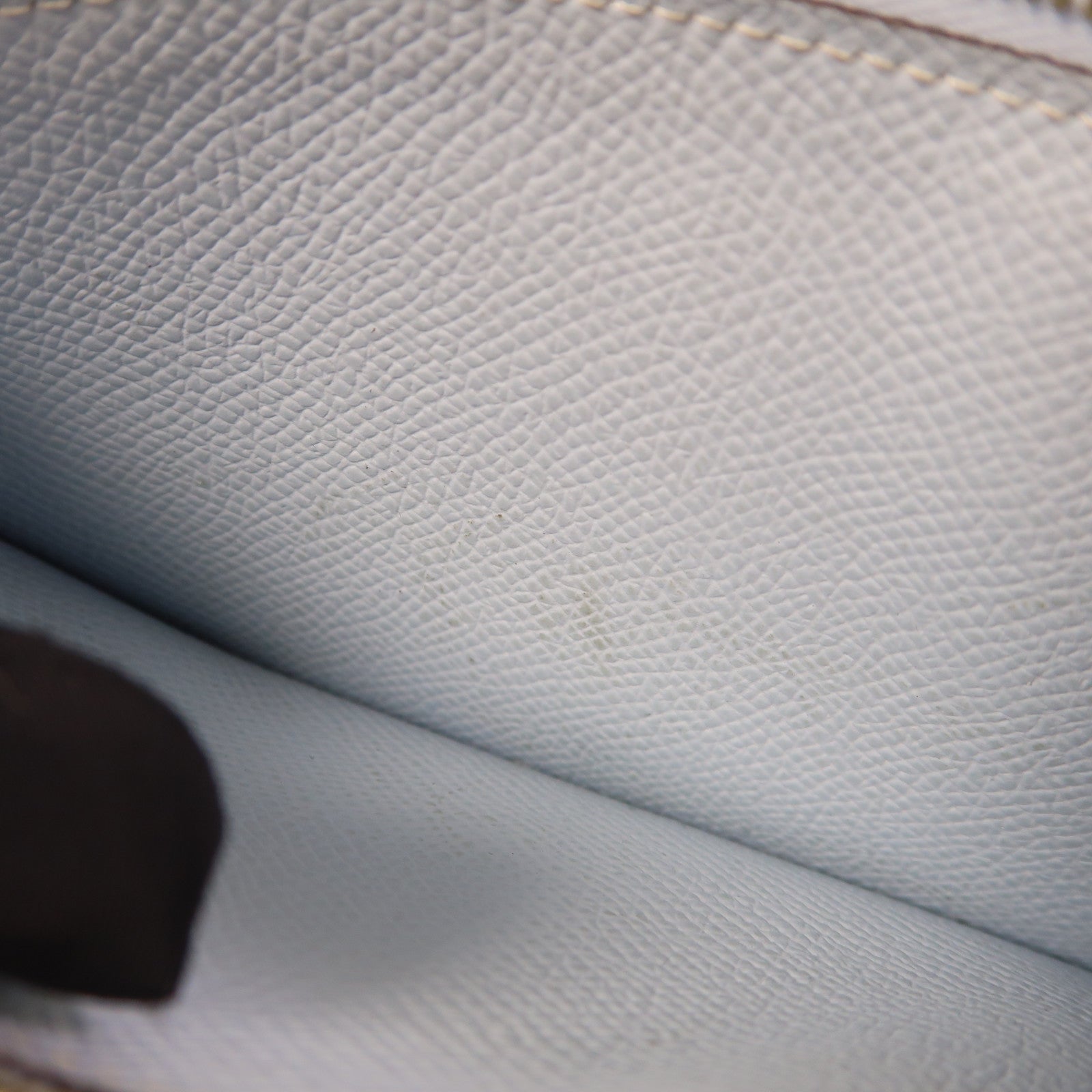 HERMES Epsom皮革Kelly To Go金扣肩背袋Vert Criquet